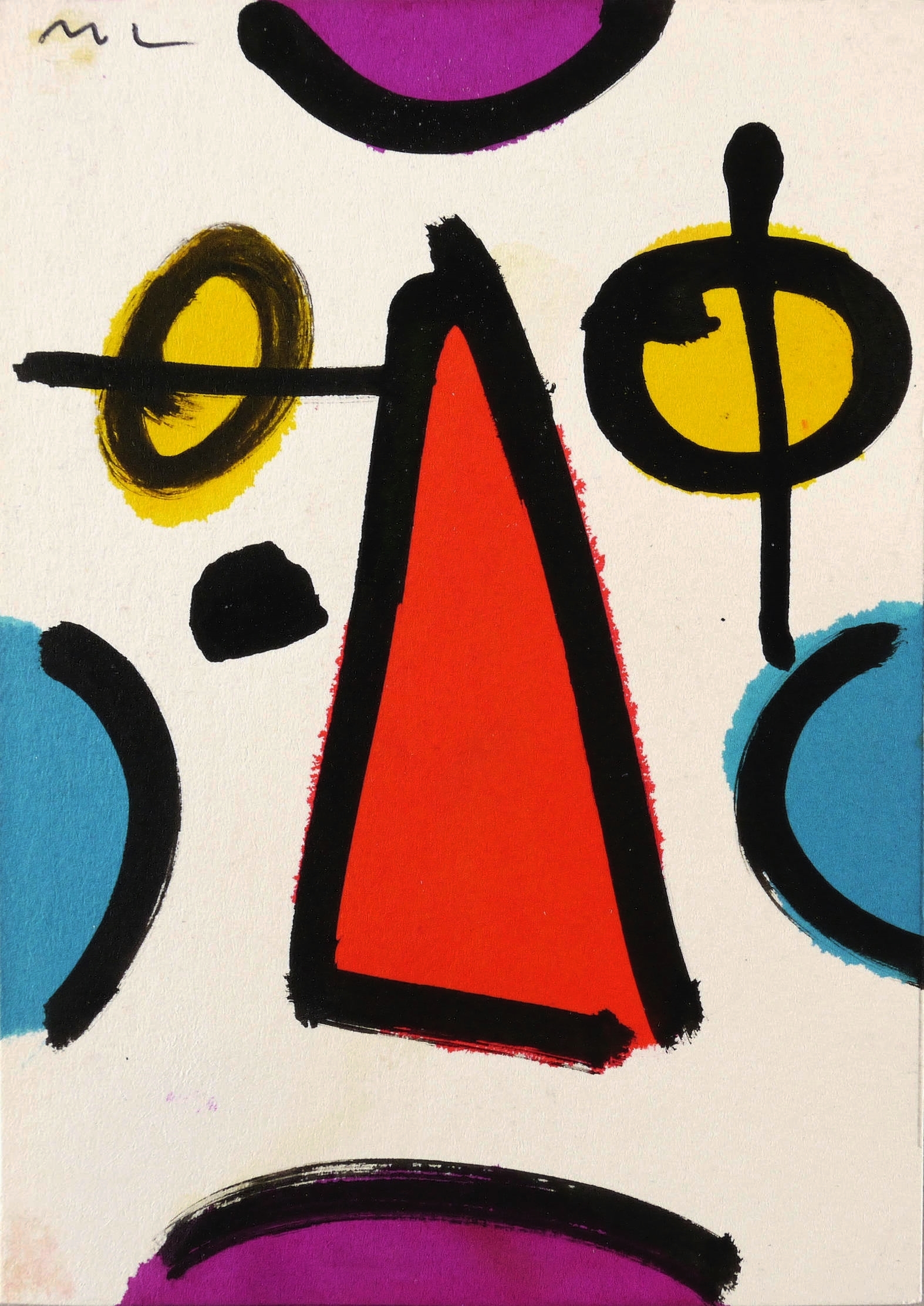 Ohne Titel (Trauriges Gesicht III)