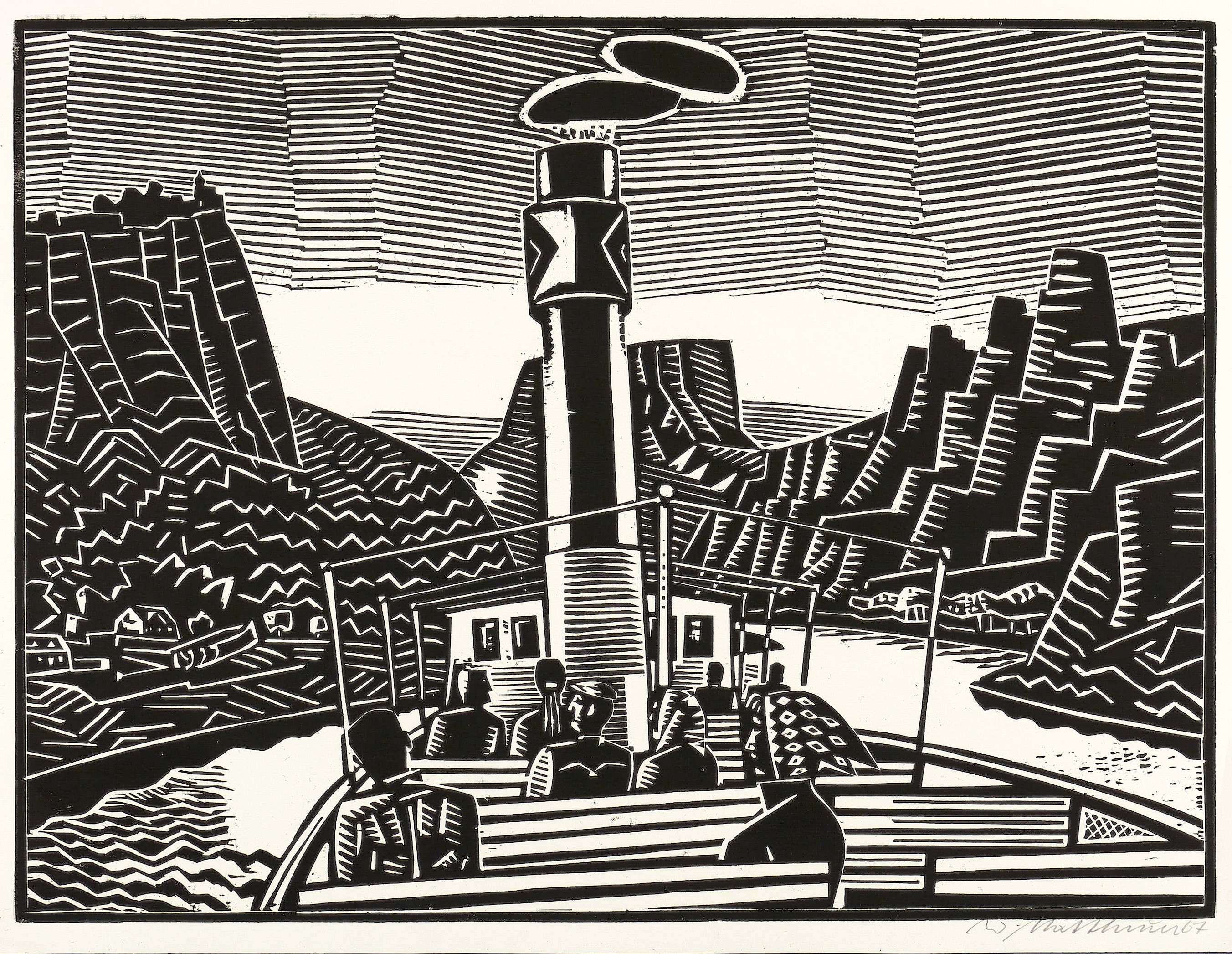 Wolfgang Mattheuer – „Elbfahrt“