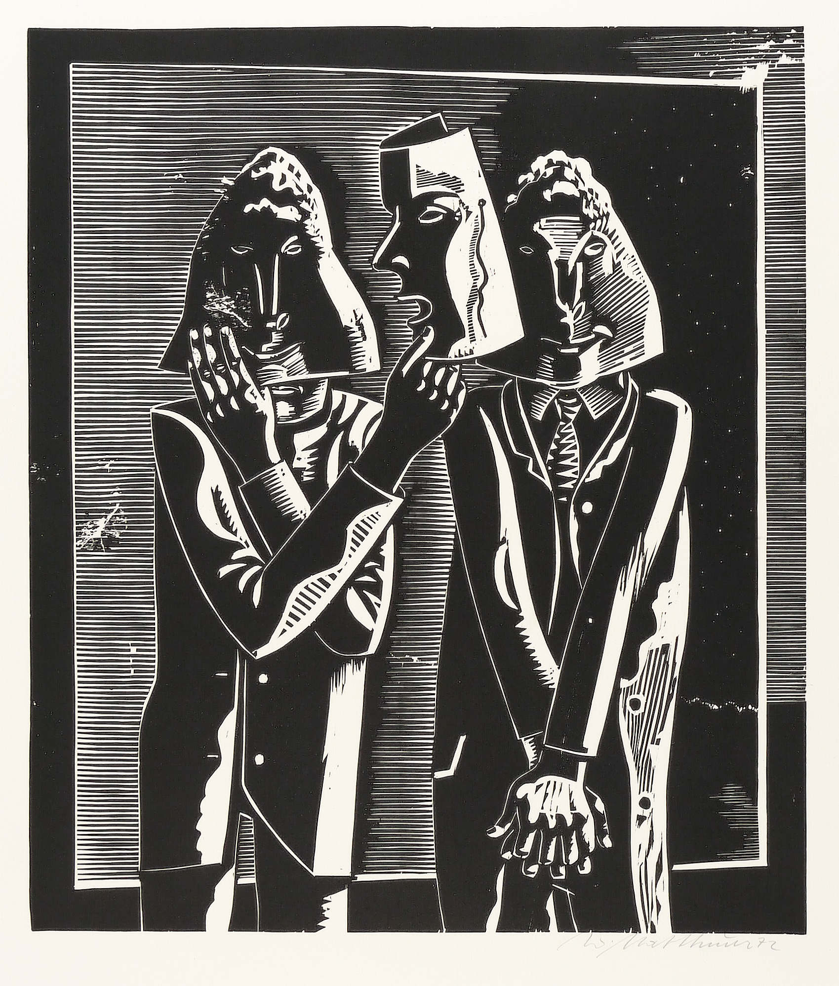 Wolfgang Mattheuer – „Konfusion“