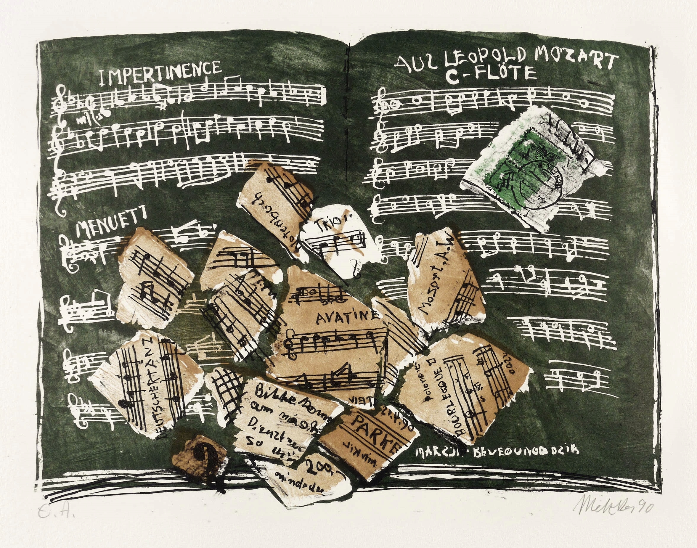 Leopold Mozarts Notenbuch Leopold Mozarts Notenbuch