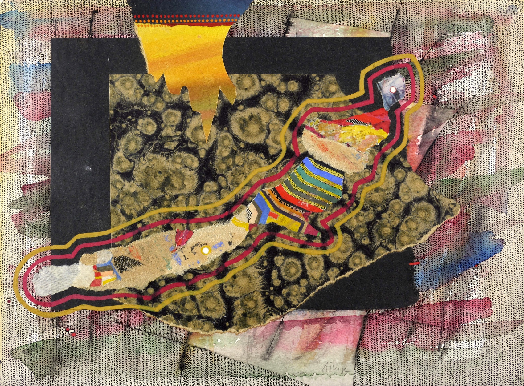 Alfred Traugott Mörstedt, Das Wesen der dunkelgrünen Jahreszeit, 1987