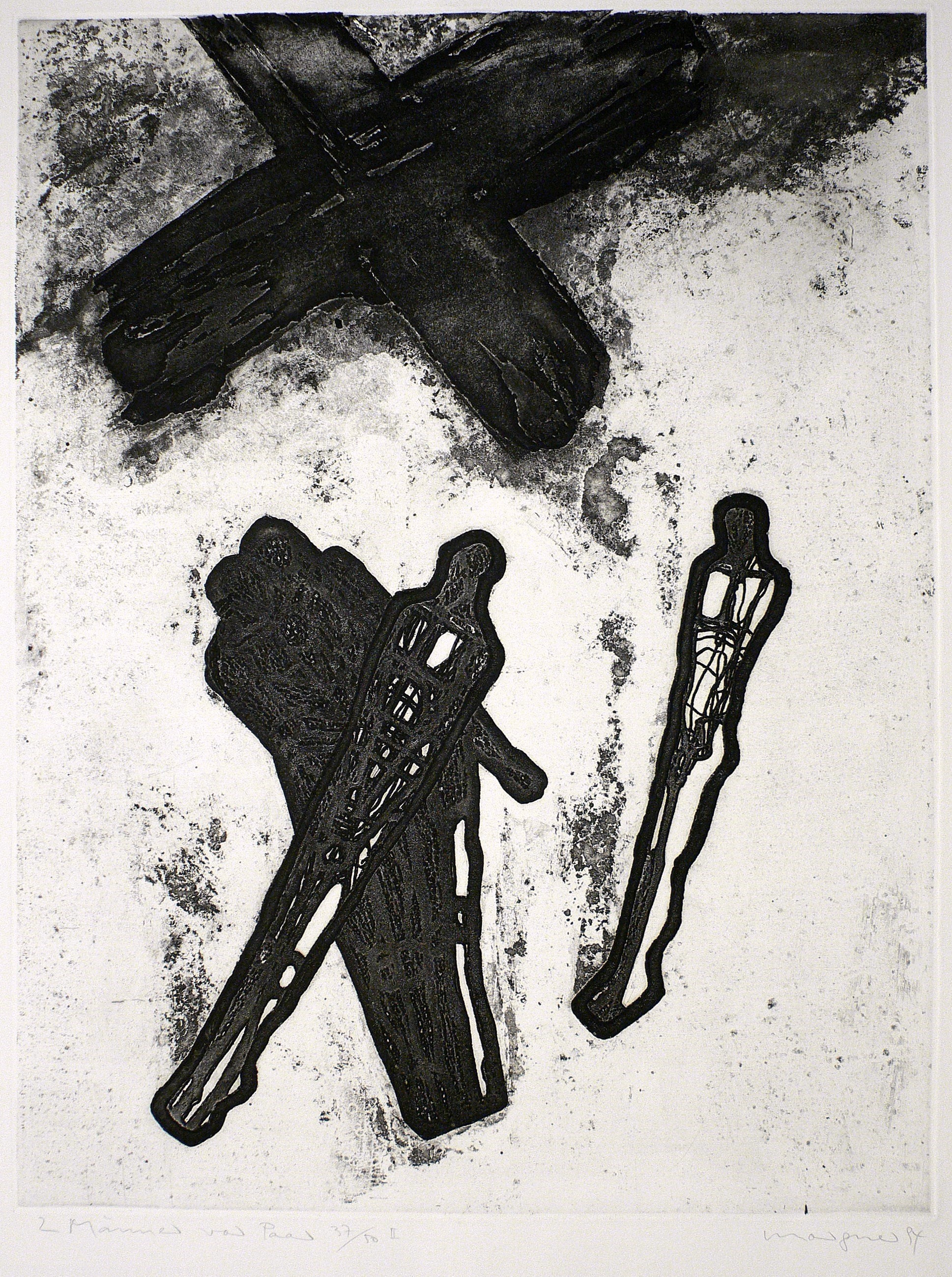 2 Männer vor Paar 2 Männer vor Paar