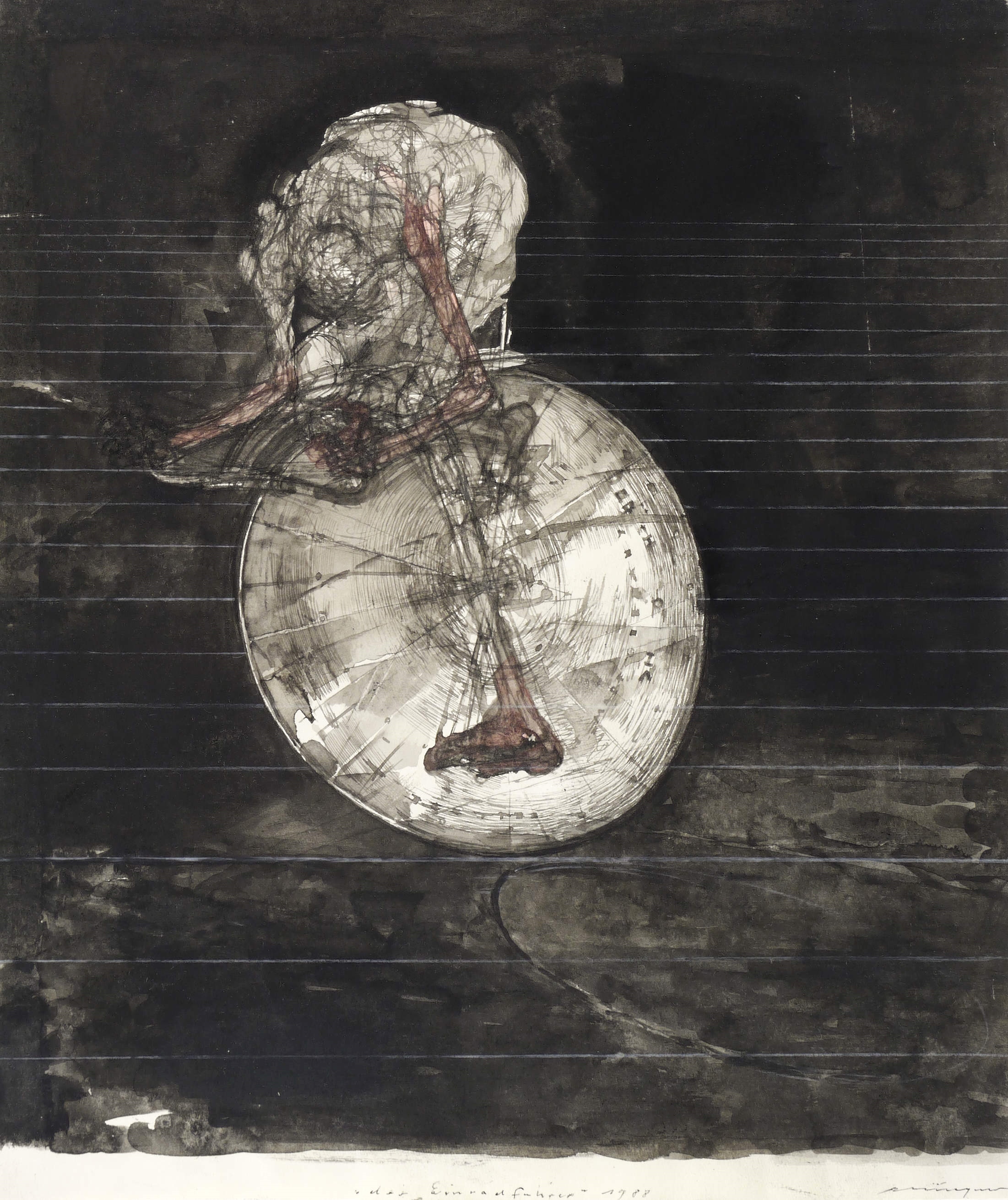 Rolf Münzner – „Der Einradfahrer“