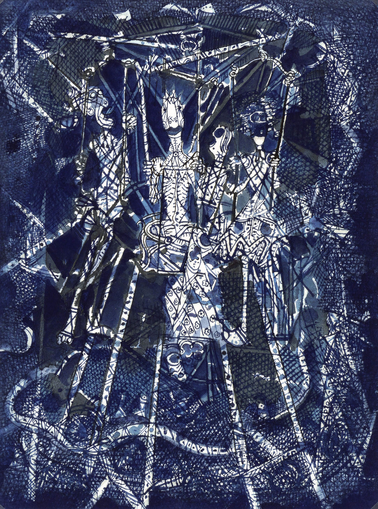 Karussell in Indigo II