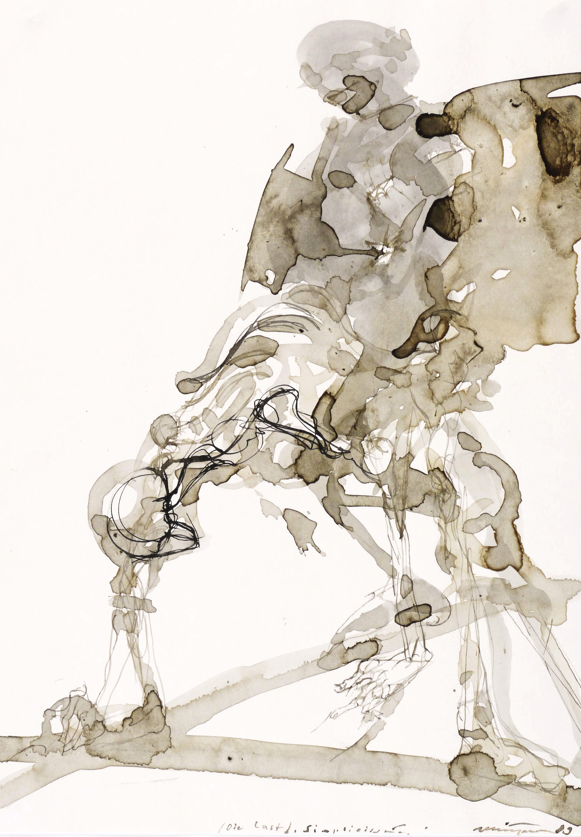 Rolf Münzner – „Die Last (Simplicius Simplicissimus)“