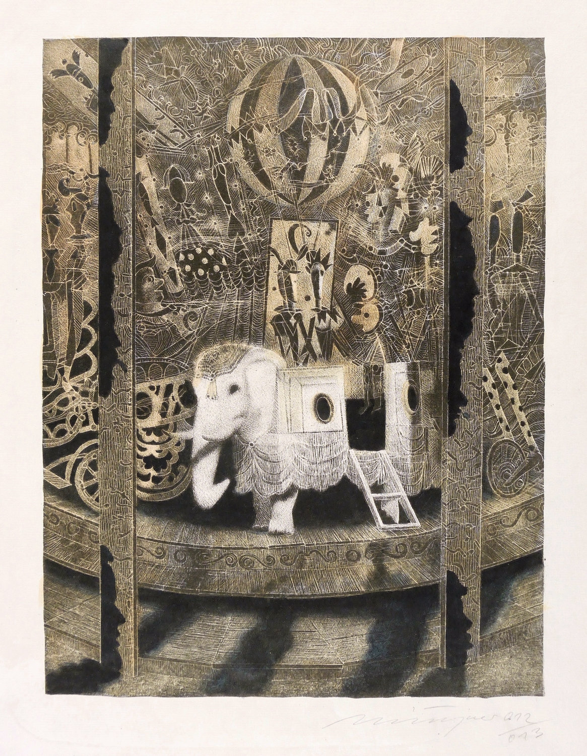 Und dann und wann ein weißer Elefant (Rainer Maria Rilke) Und dann und wann ein weißer Elefant (Rainer Maria Rilke)