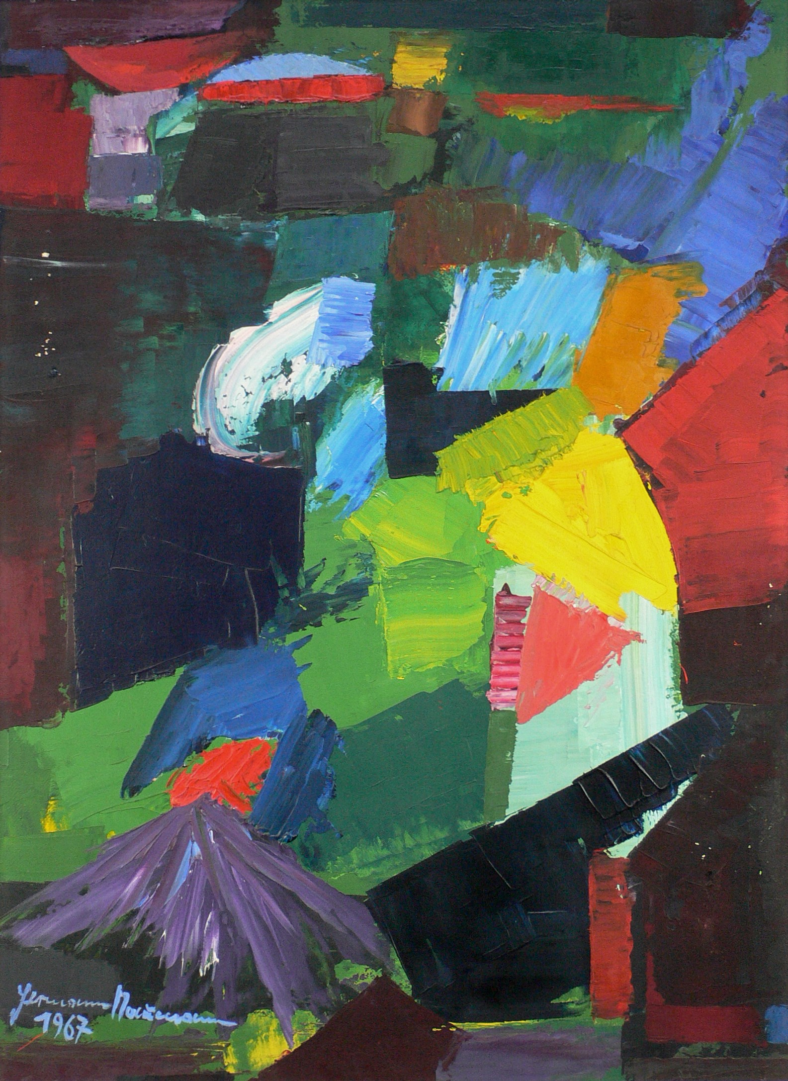 Sonnenleuchten - Hommage à Jawlensky Sonnenleuchten - Hommage à Jawlensky