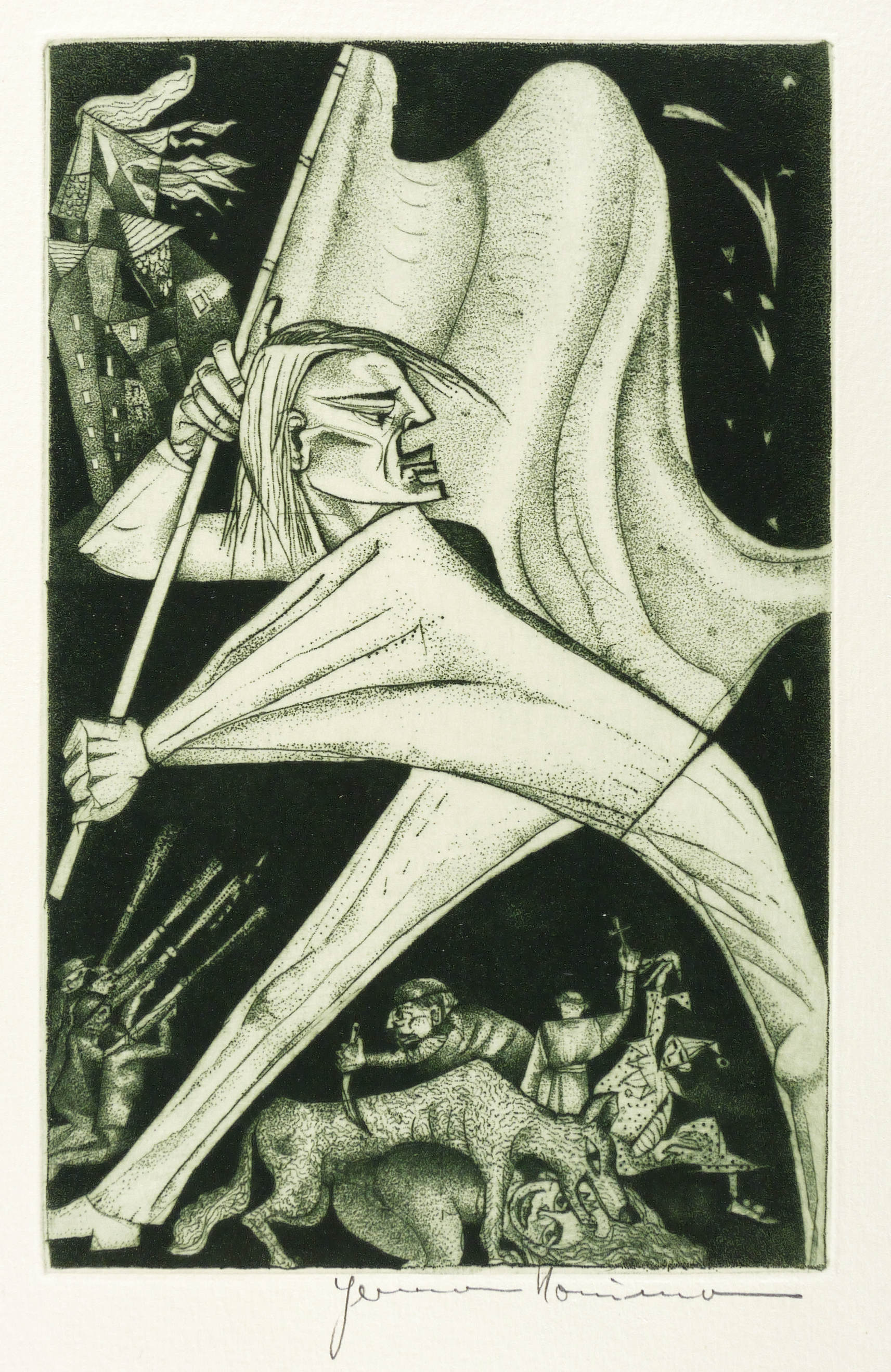 Fahnenträger Fahnenträger