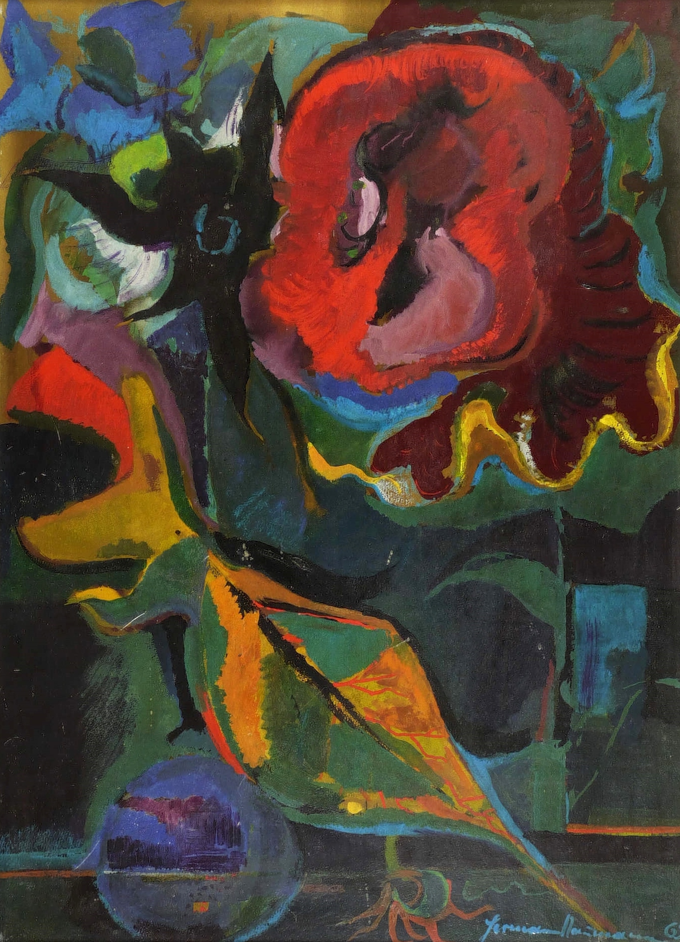 Rote Blume Rote Blume