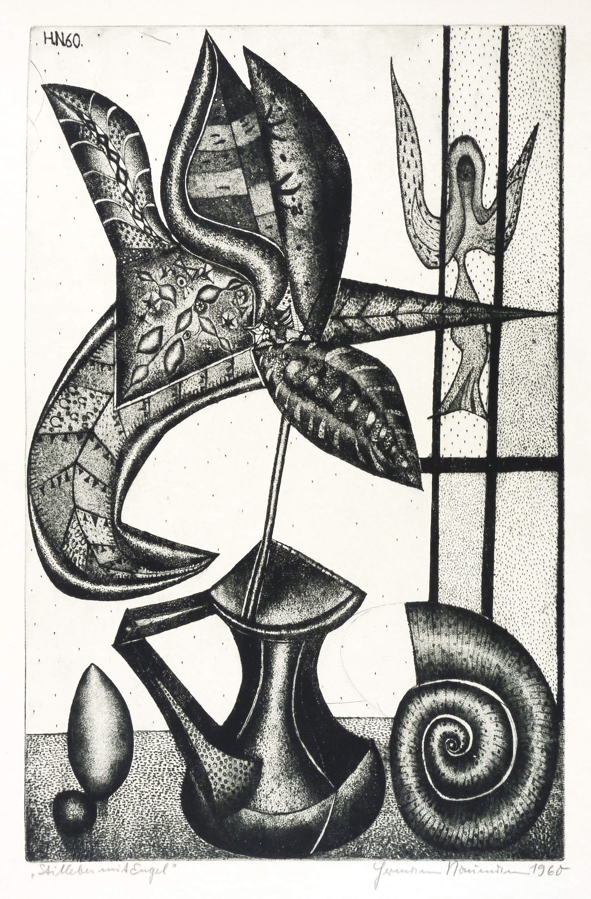 Stillleben mit Engel Stillleben mit Engel