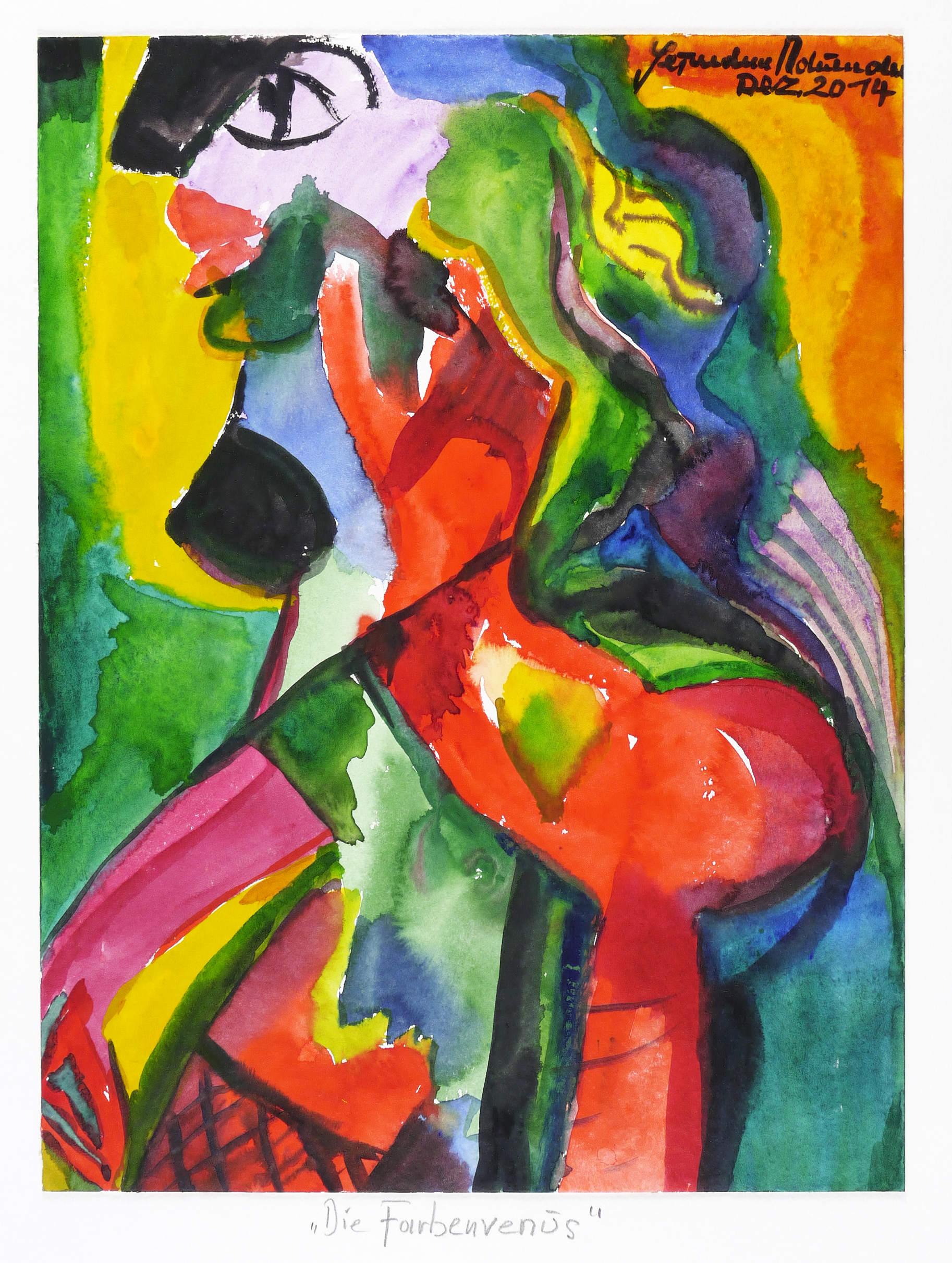 Hermann Naumann, Die Farbenvenus, 2014