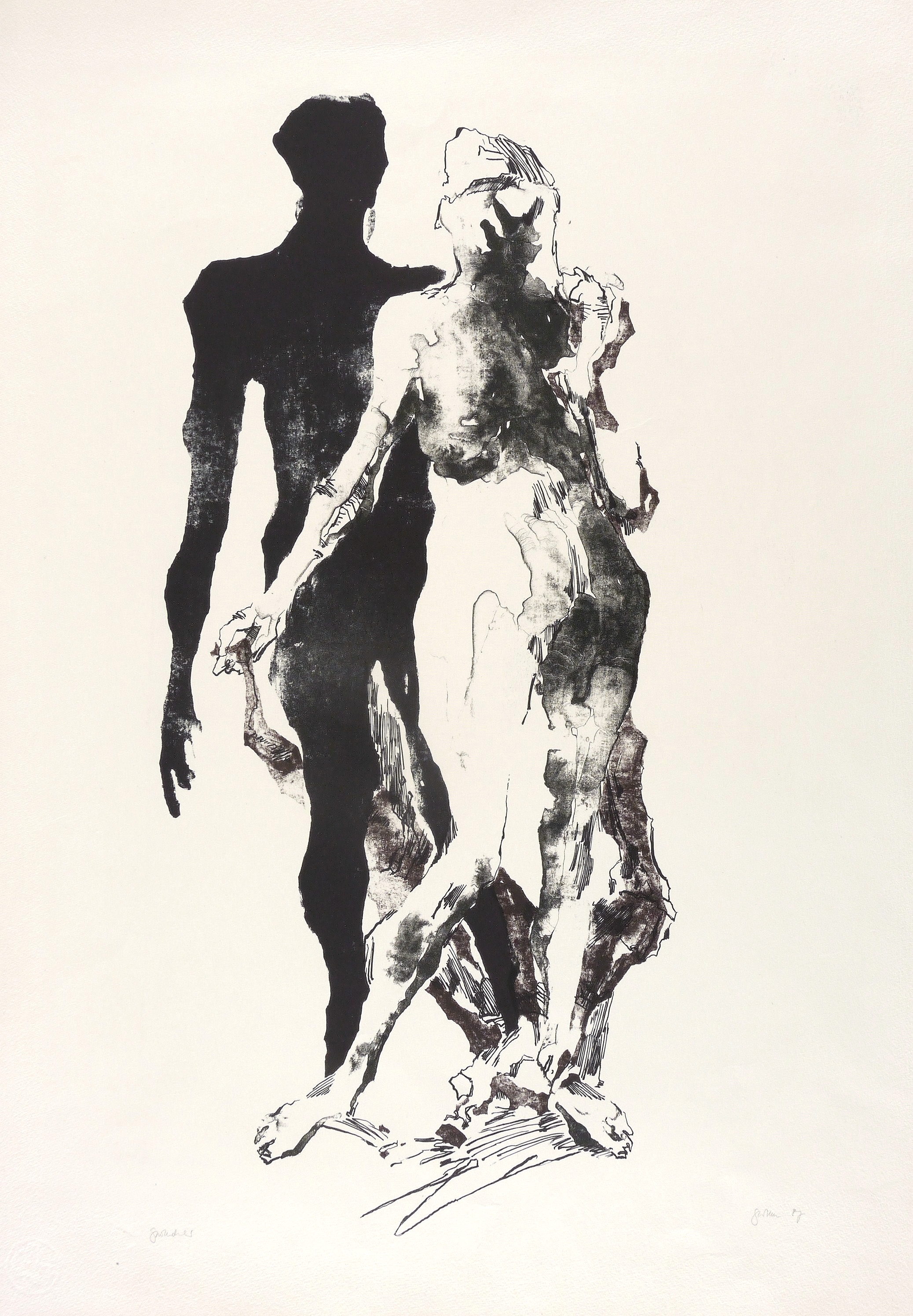 Christine Perthen, Großes stehendes Paar, 1987