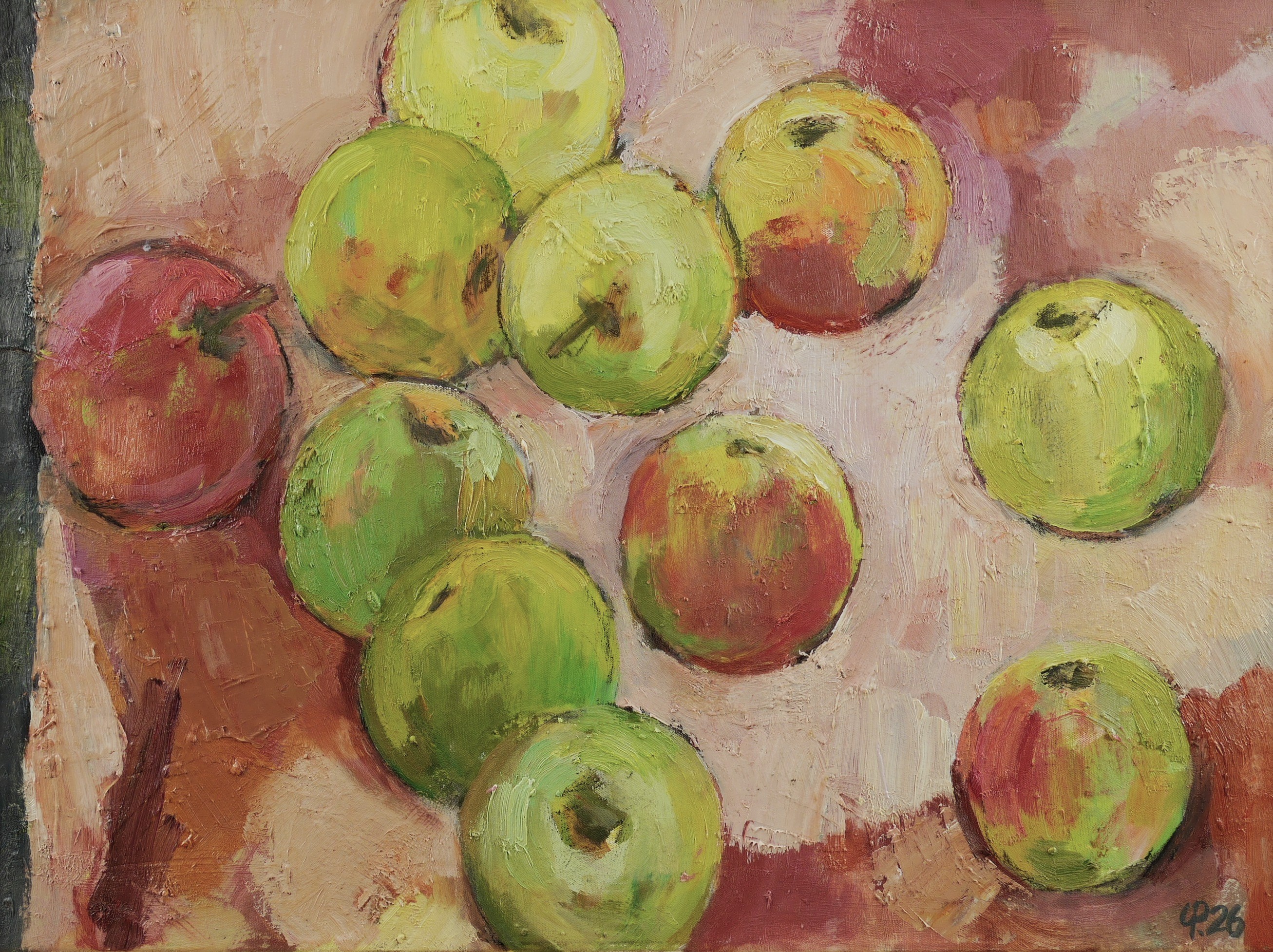 Uwe Peschel, Äpfel, 2026