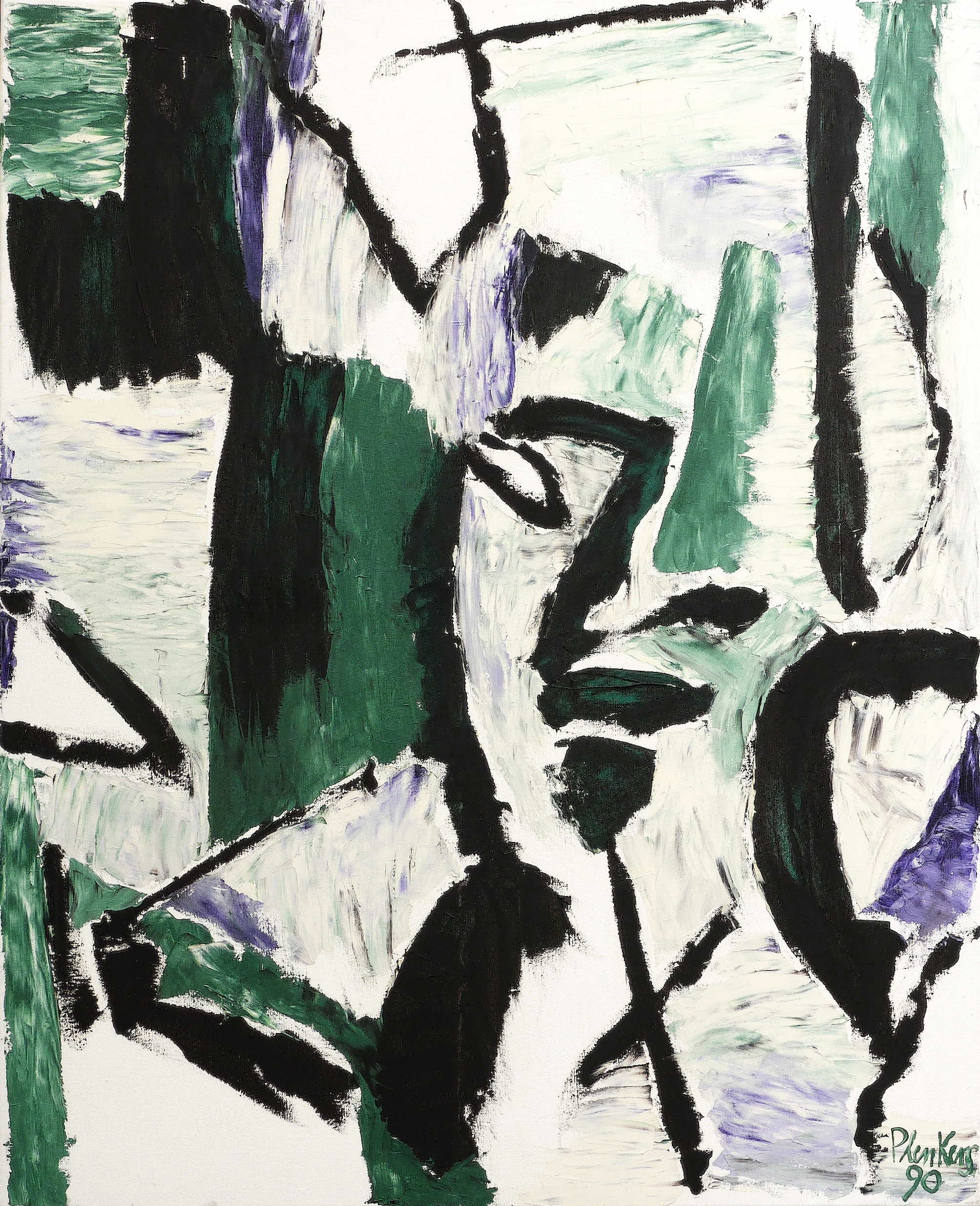 Stefan Plenkers, Das fremde Gesicht, 1990