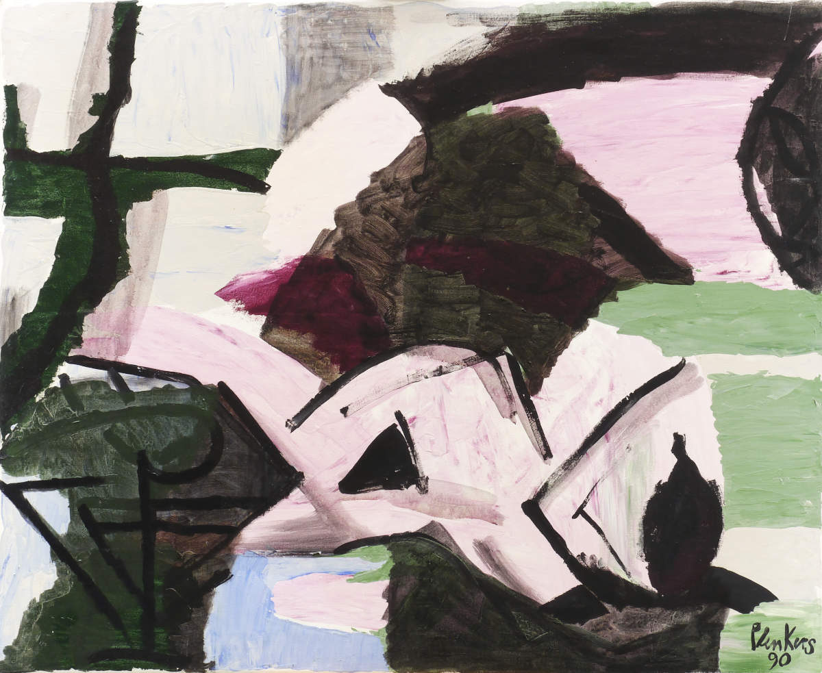 Stefan Plenkers, Strandgut II, 1990