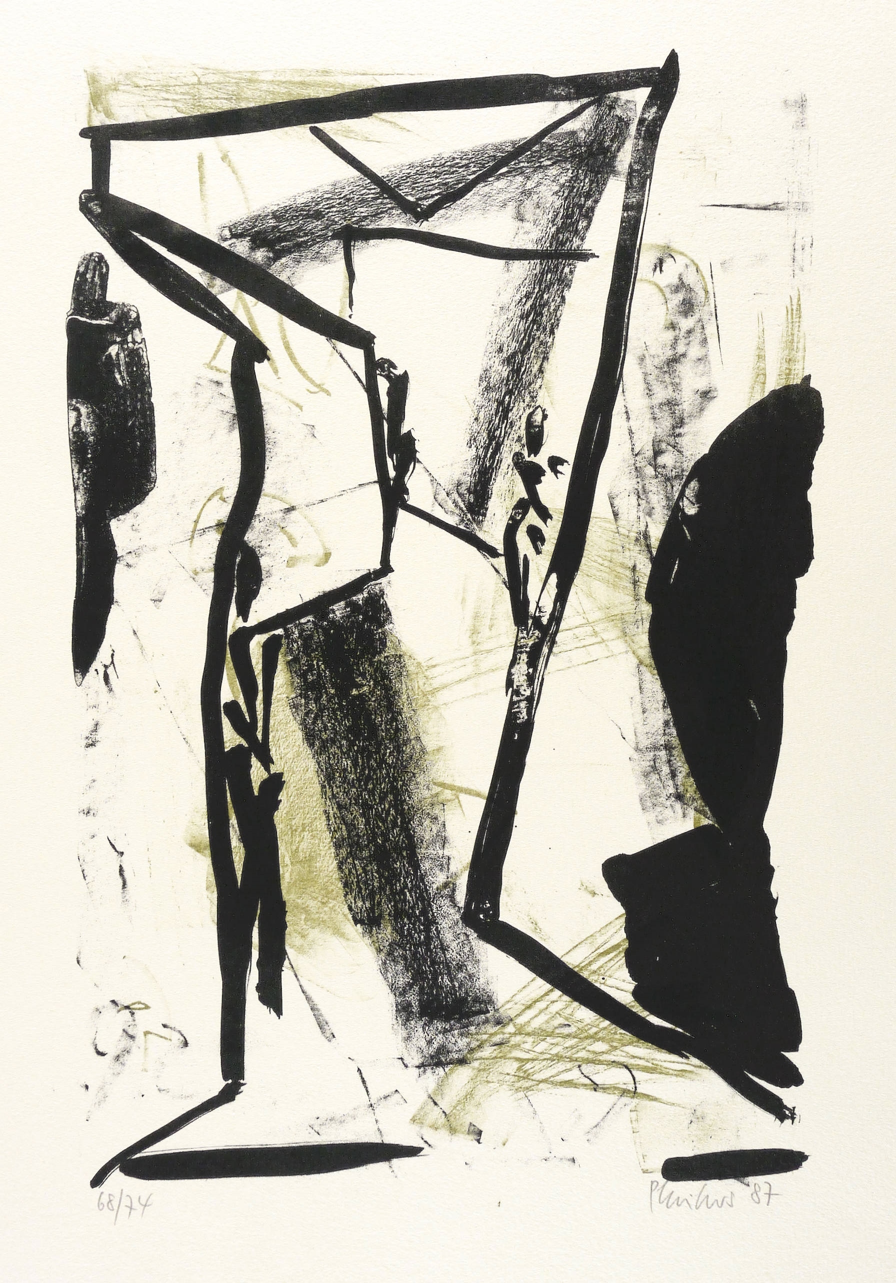 Ohne Titel (Figuren im Spiegel) Ohne Titel (Figuren im Spiegel)