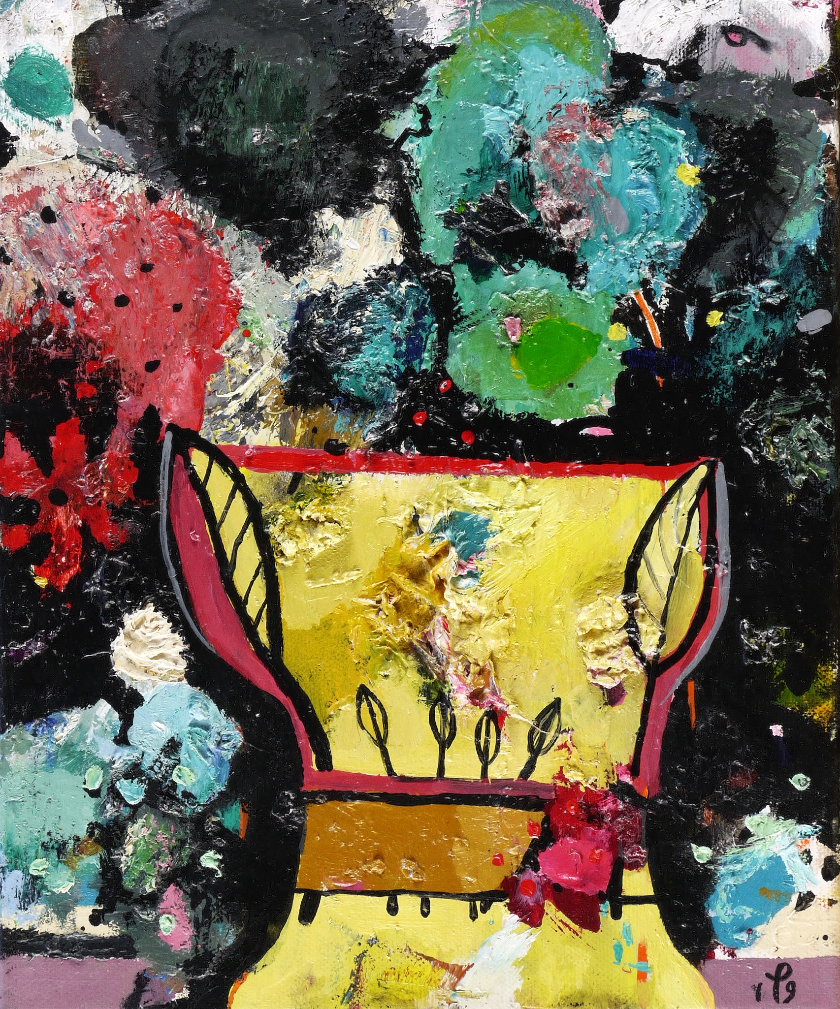 Gelbe Vase Gelbe Vase