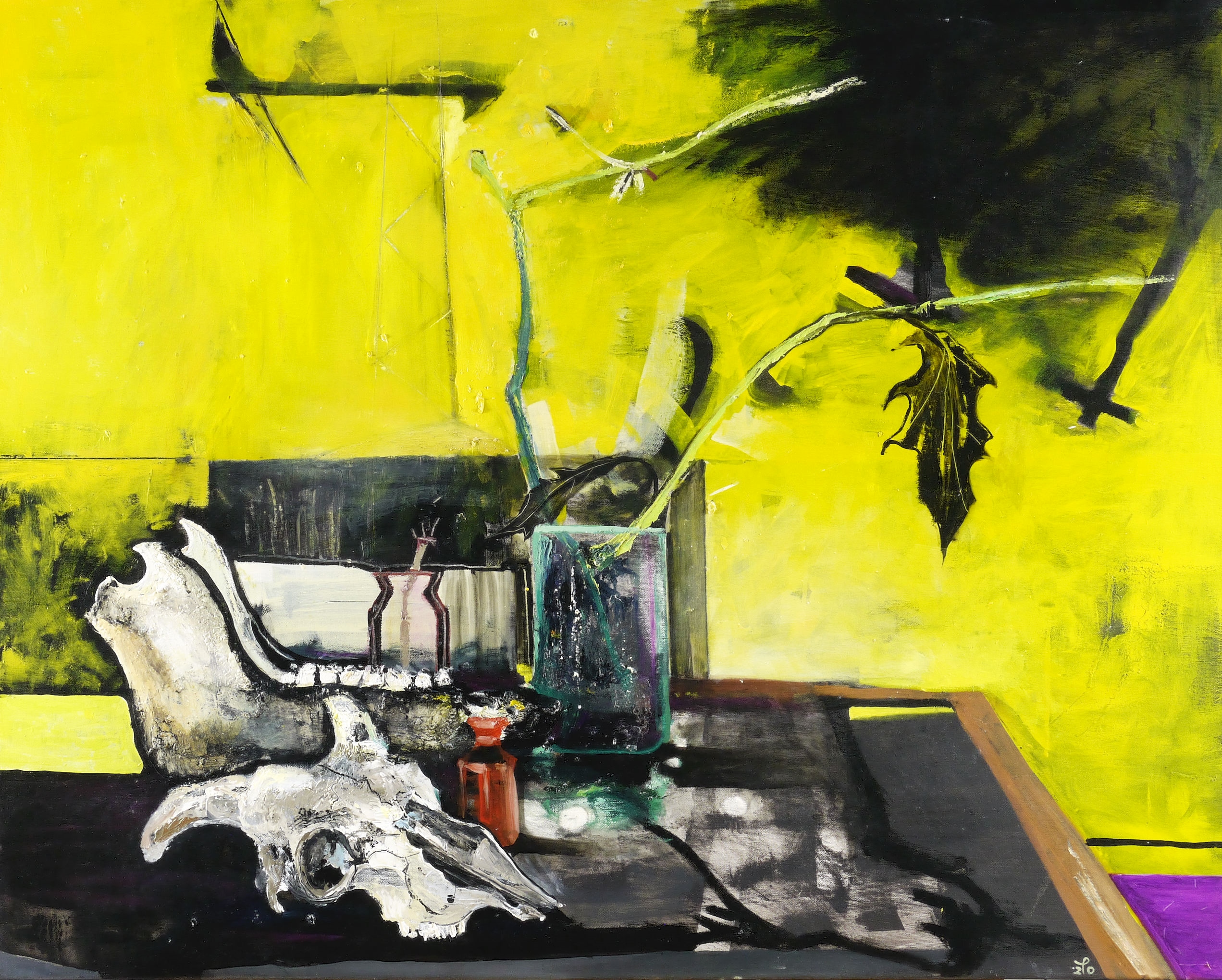 Stillleben mit Schädel Stillleben mit Schädel