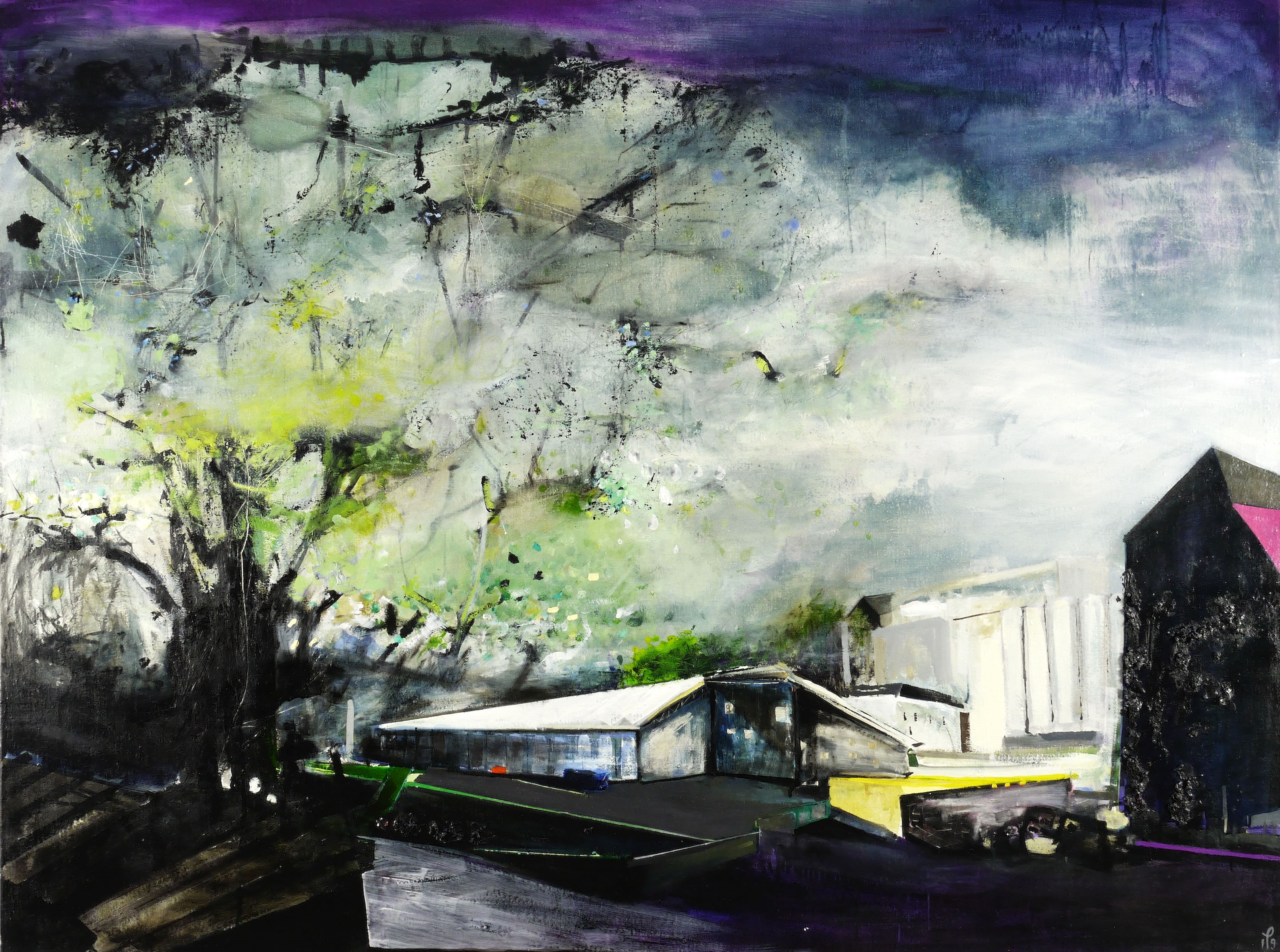 Lagerhalle im Mai Lagerhalle im Mai