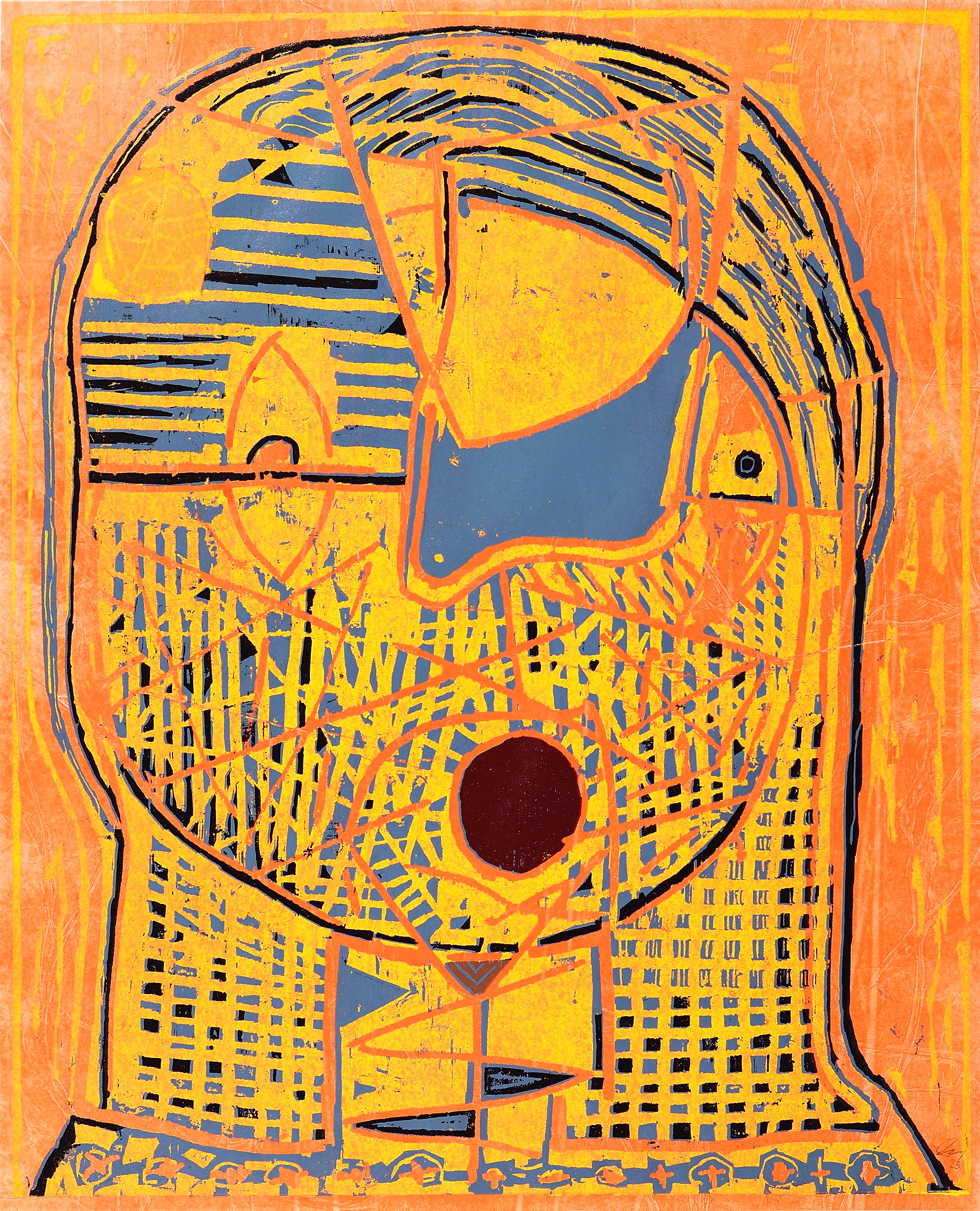 Tanja Pohl, Schrei III, 2023
