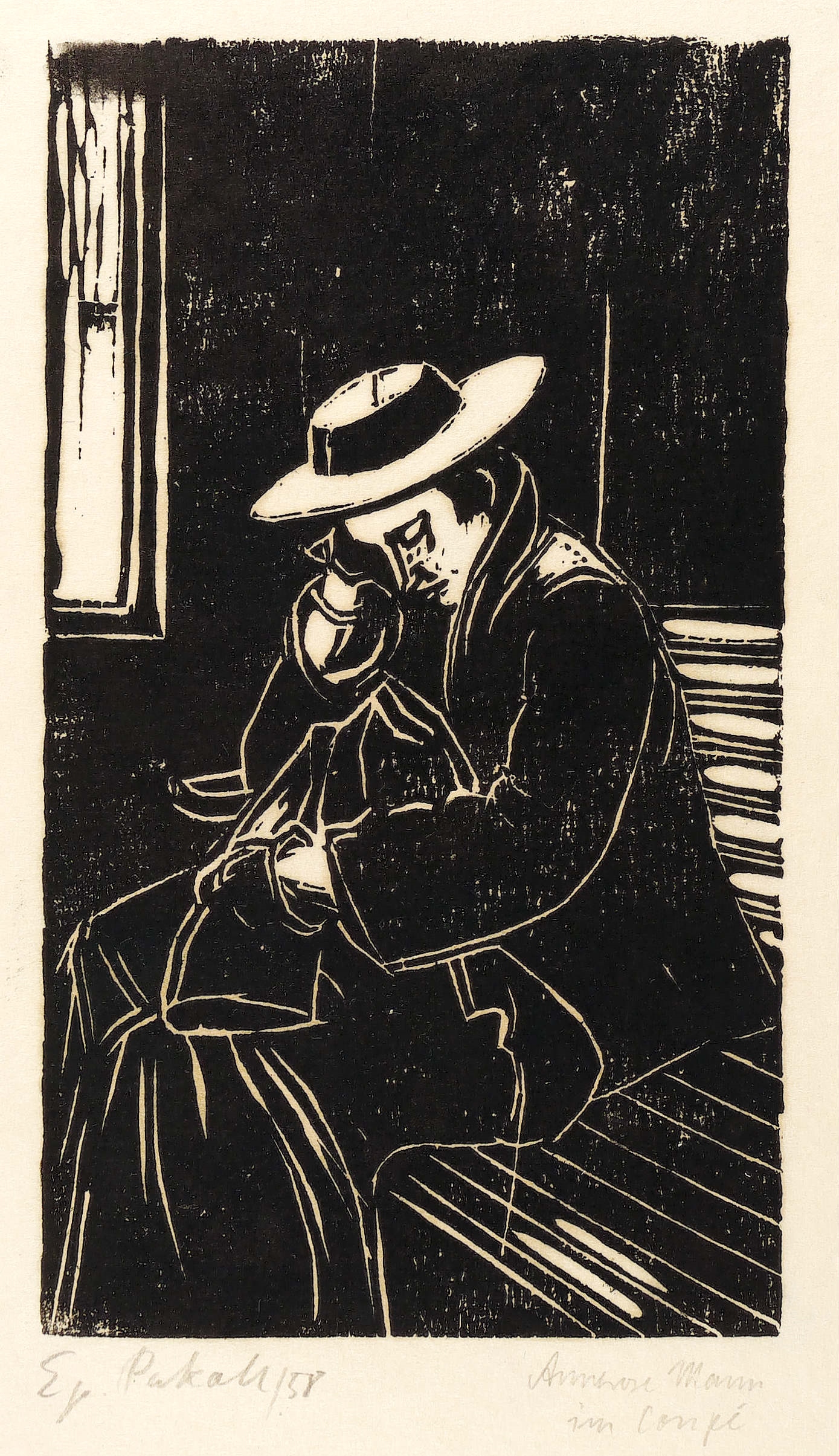 Annerose Mann im Coupe