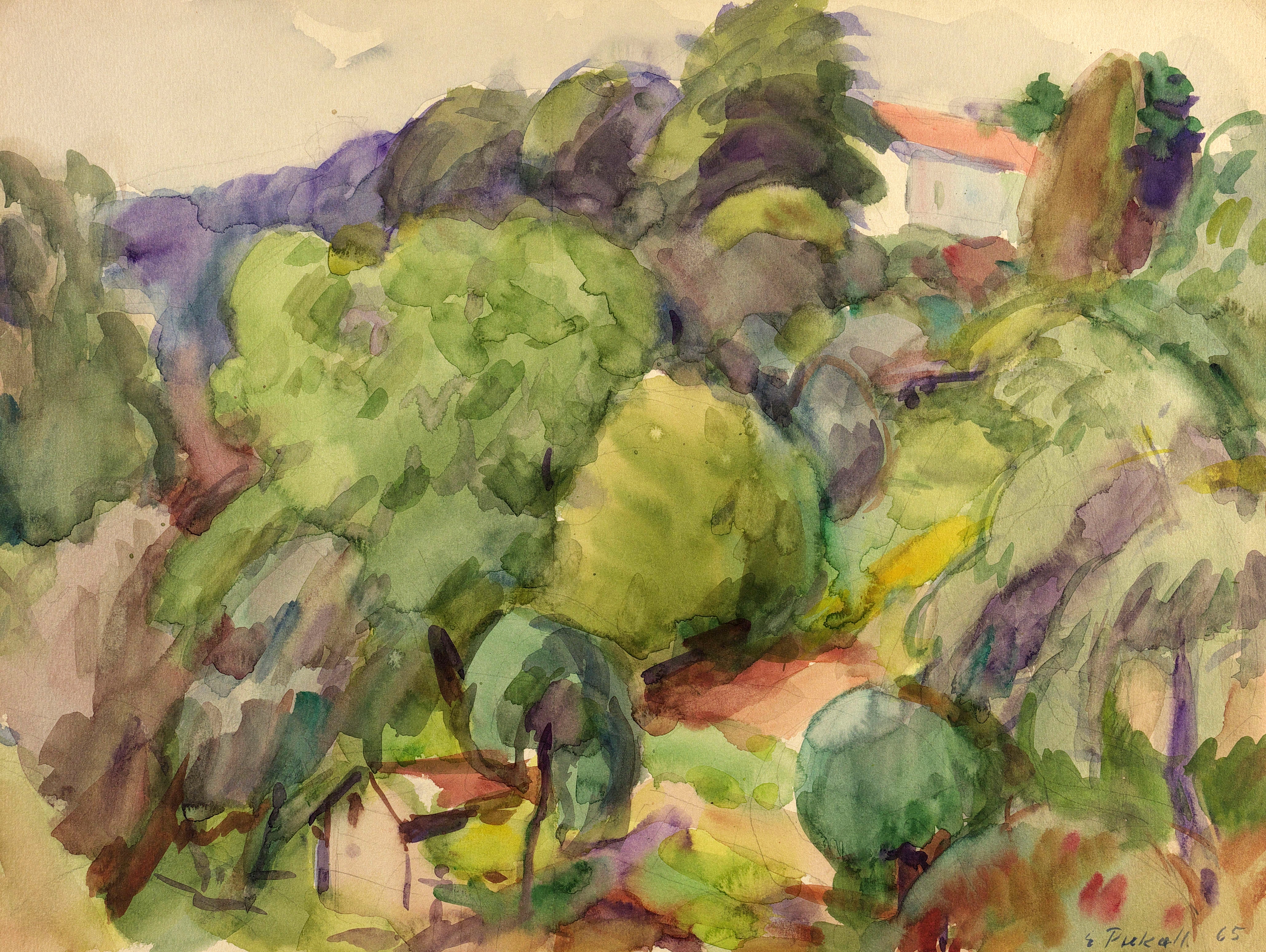 Egon Pukall – „Loschwitzer Elbhang“