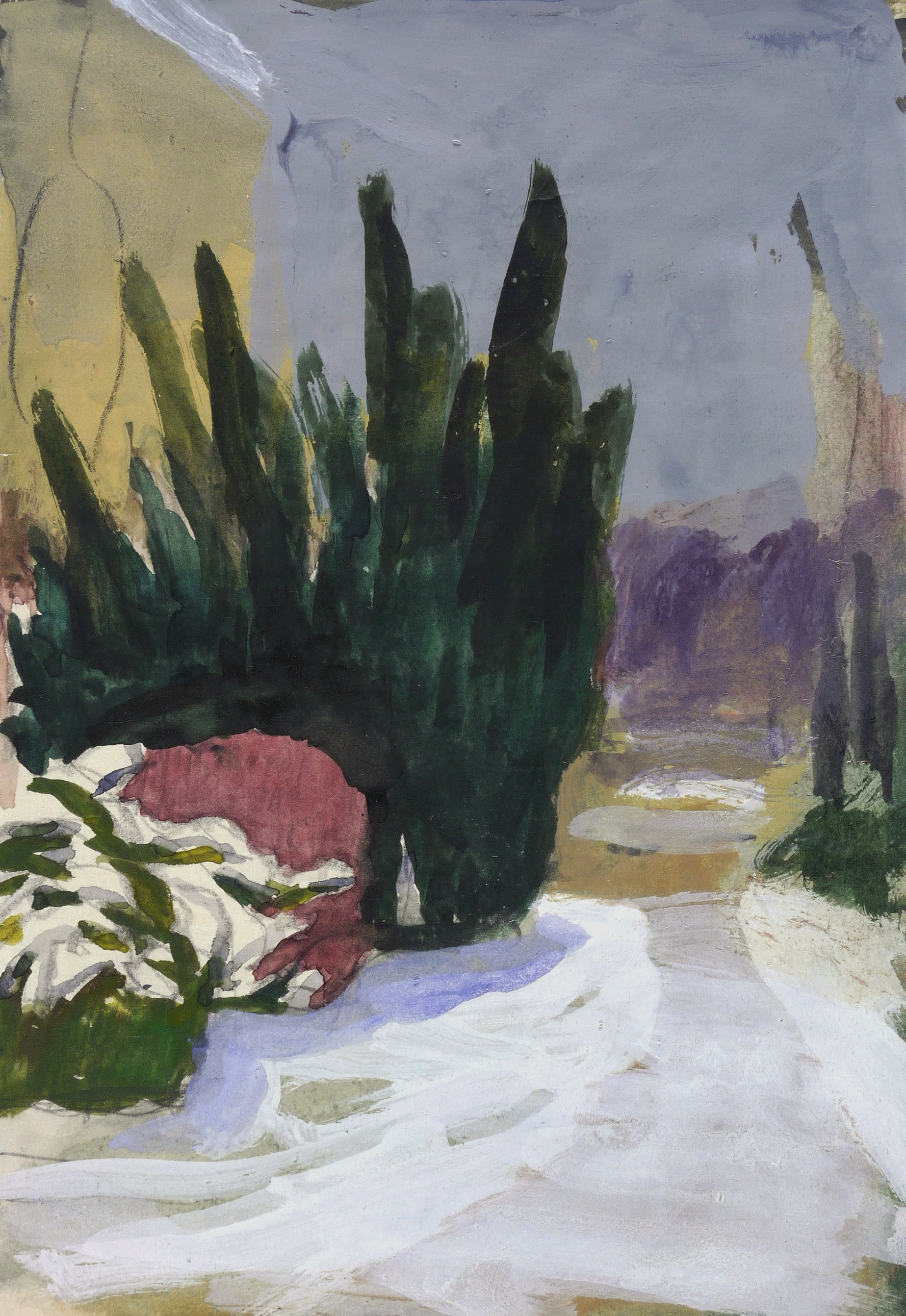 Weg im Winter Weg im Winter