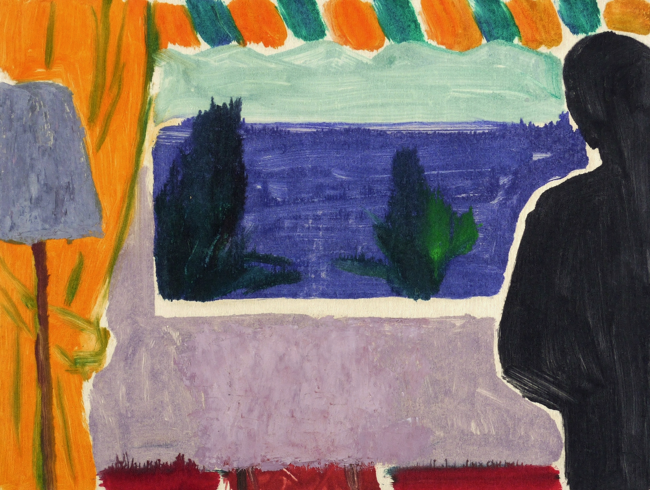 Meerblick in Südfrankreich Meerblick in Südfrankreich