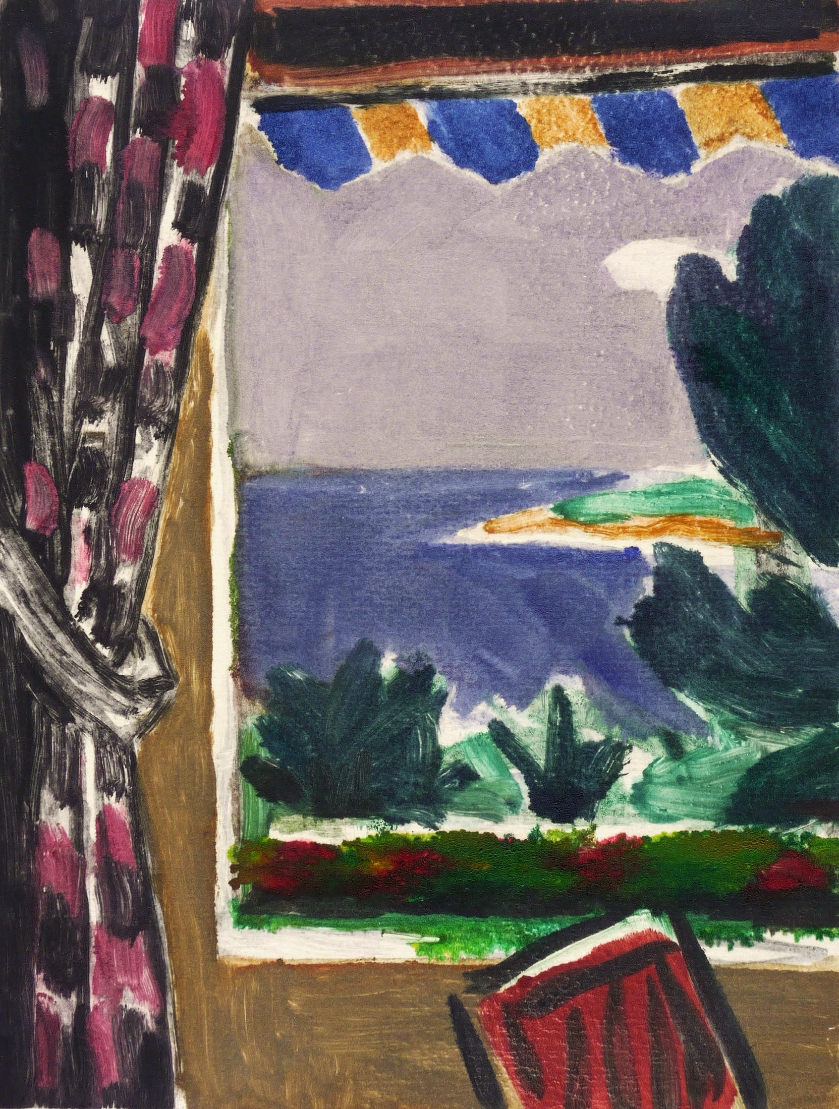 Interieur mit Stuhl (Côte d’Azur) Interieur mit Stuhl (Côte d’Azur)