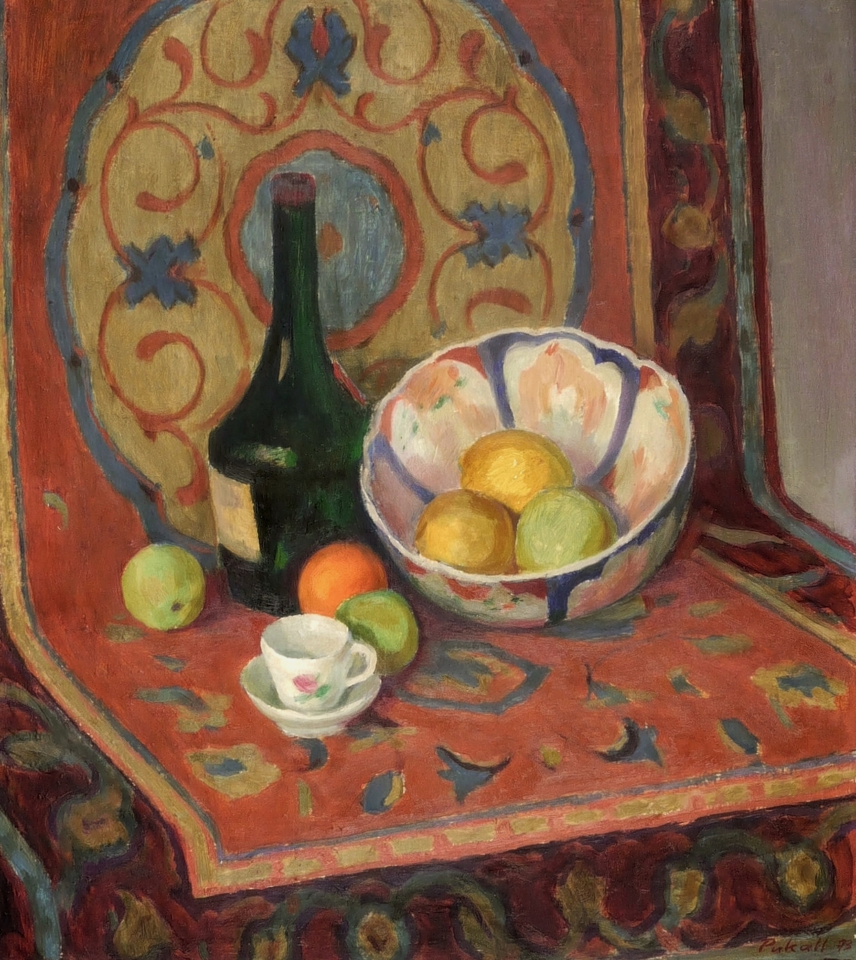 Teppich mit Stillleben