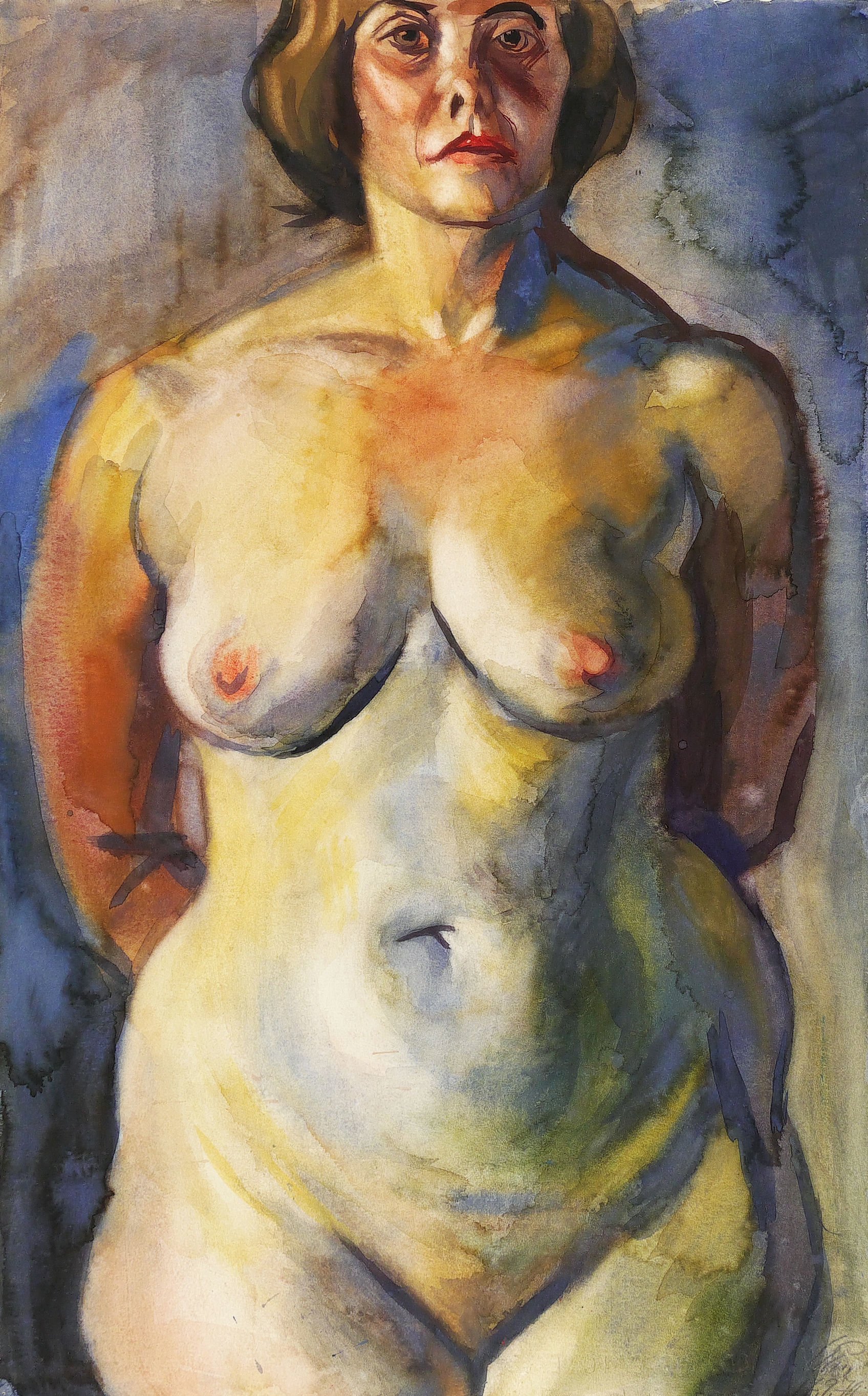 Curt Querner – „Stehender weiblicher Akt (Inge Schuster)“