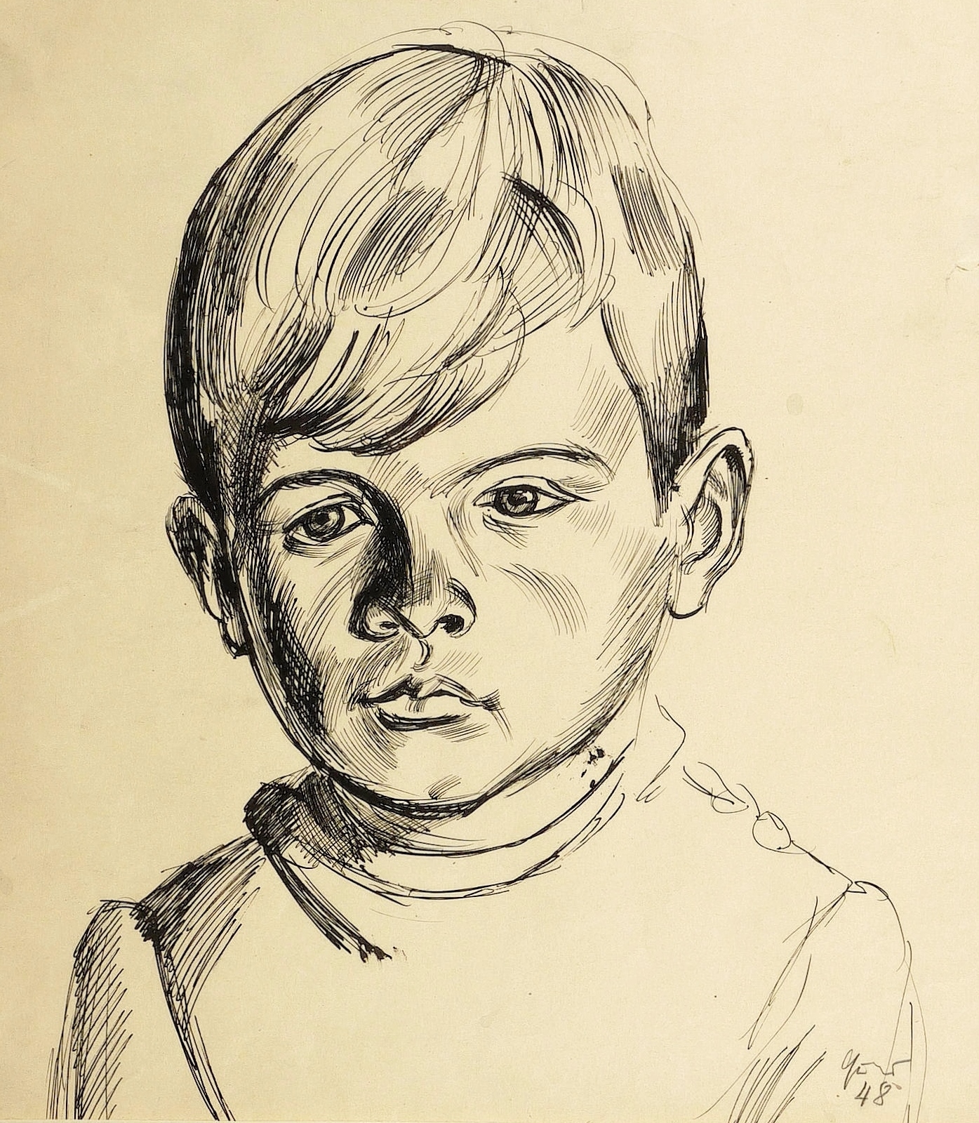 Curt Querner – „Bildnis Ottomar Karsch“