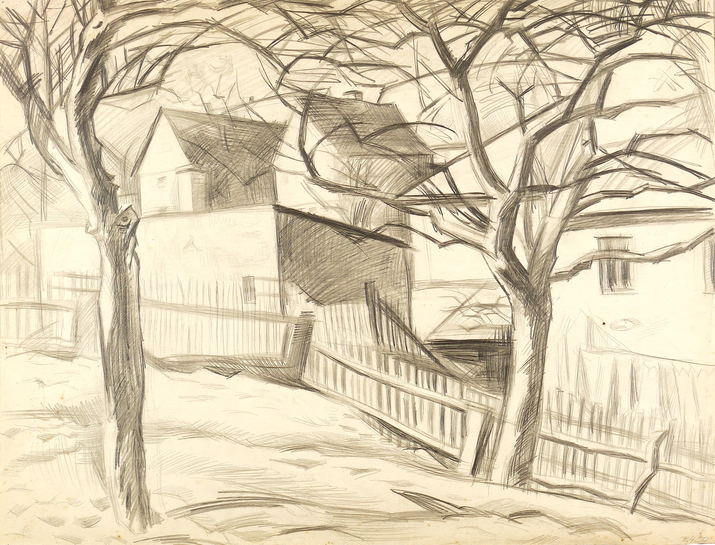 Curt Querner – „Die Gasse (Börnchen)“