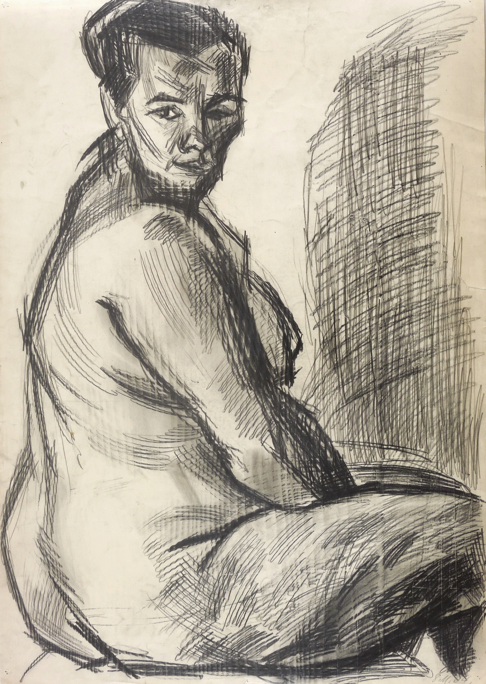 Der Berg (Weib nackt)