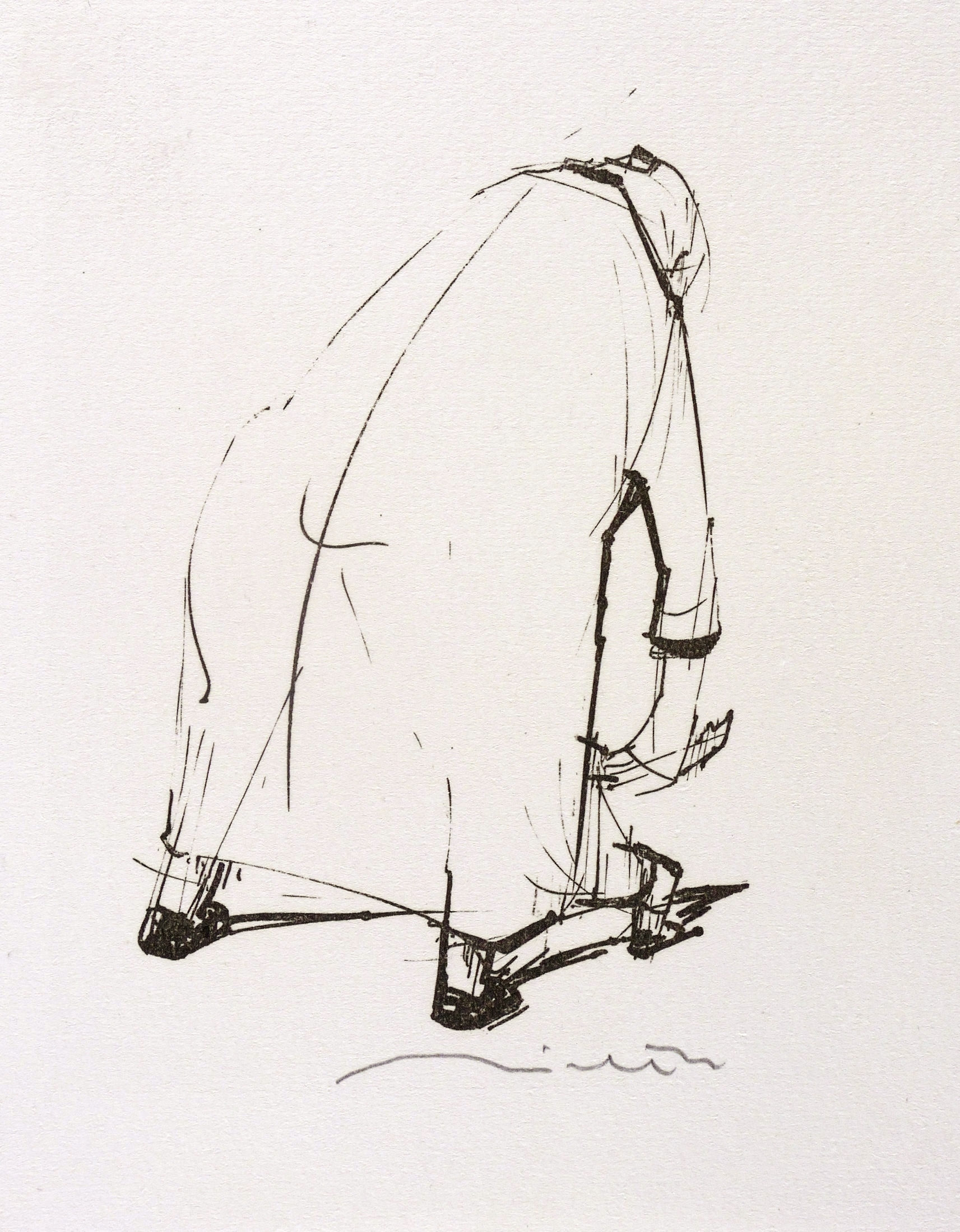 Laufenlernen (Rückenfigur)