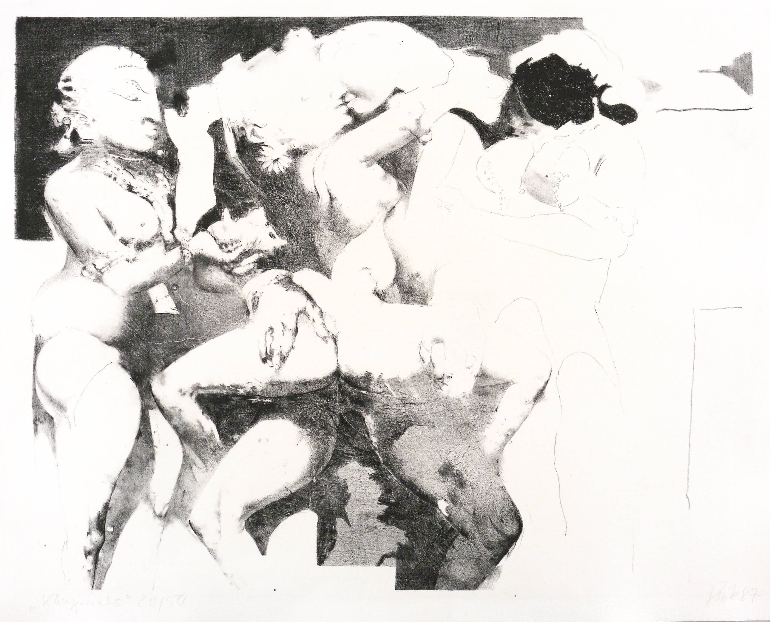 Arno Rink, Khajoraho, 1987