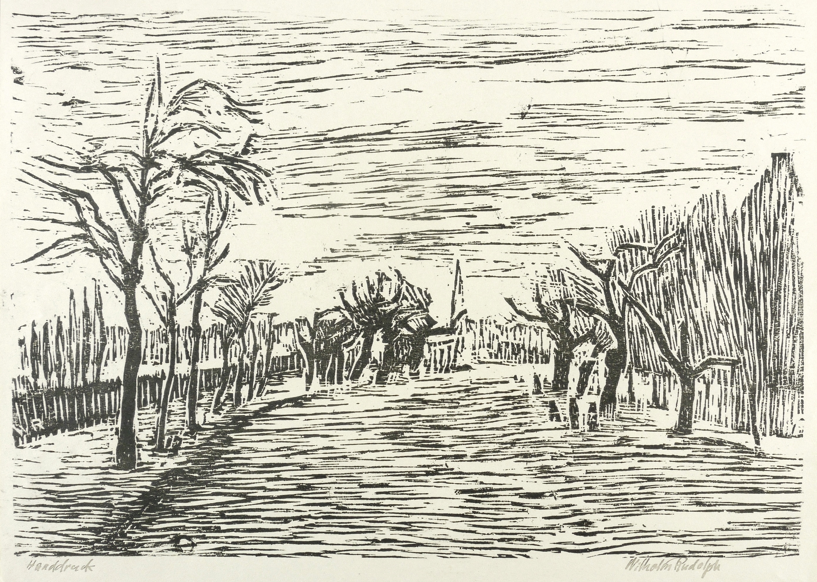 Wilhelm Rudolph, Alaunplatz (Dresden), 1945/1946