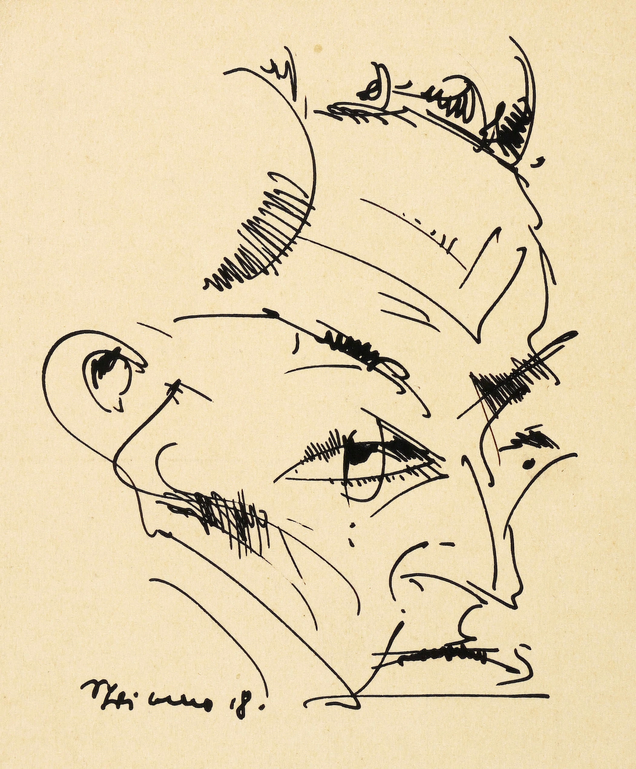 Max Schwimmer – „Kopf seitlich“