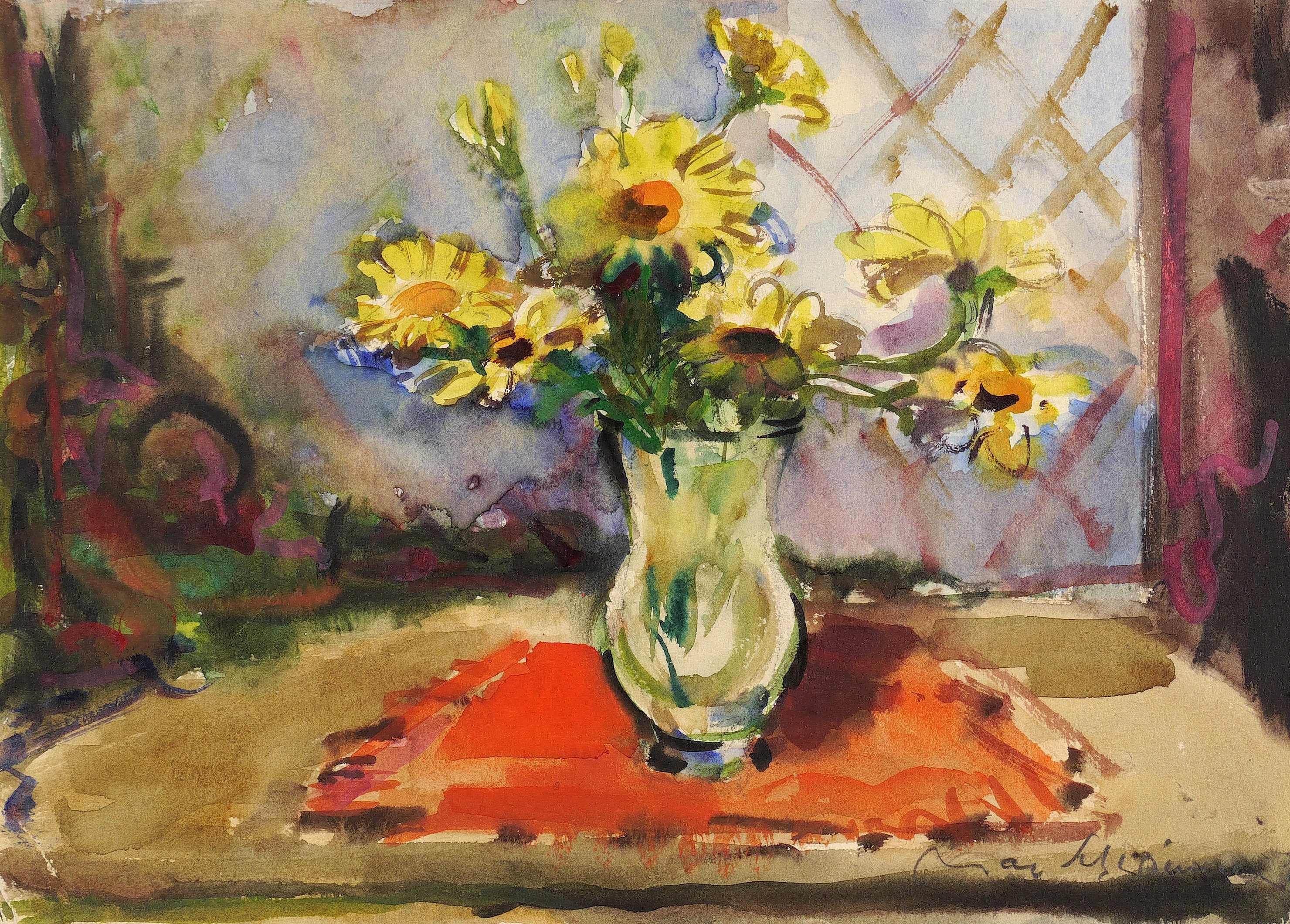 Max Schwimmer – „Margeritenstrauß“