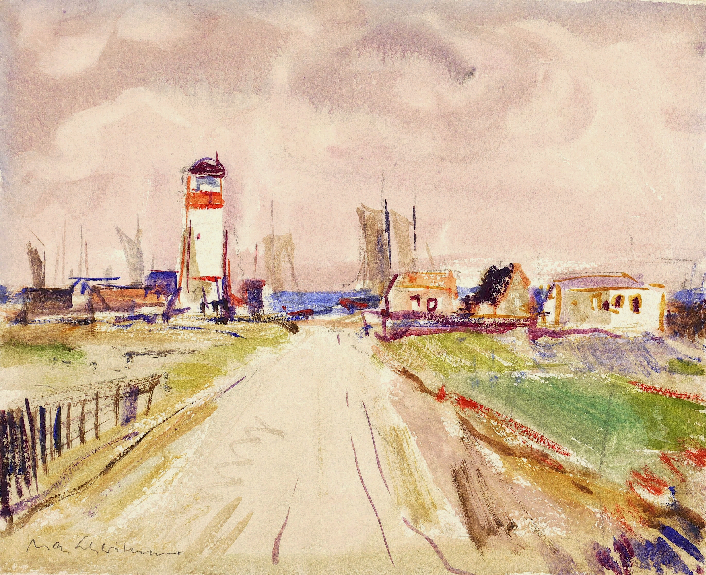 Max Schwimmer – „Kleiner Leuchtturm an der Ostsee“