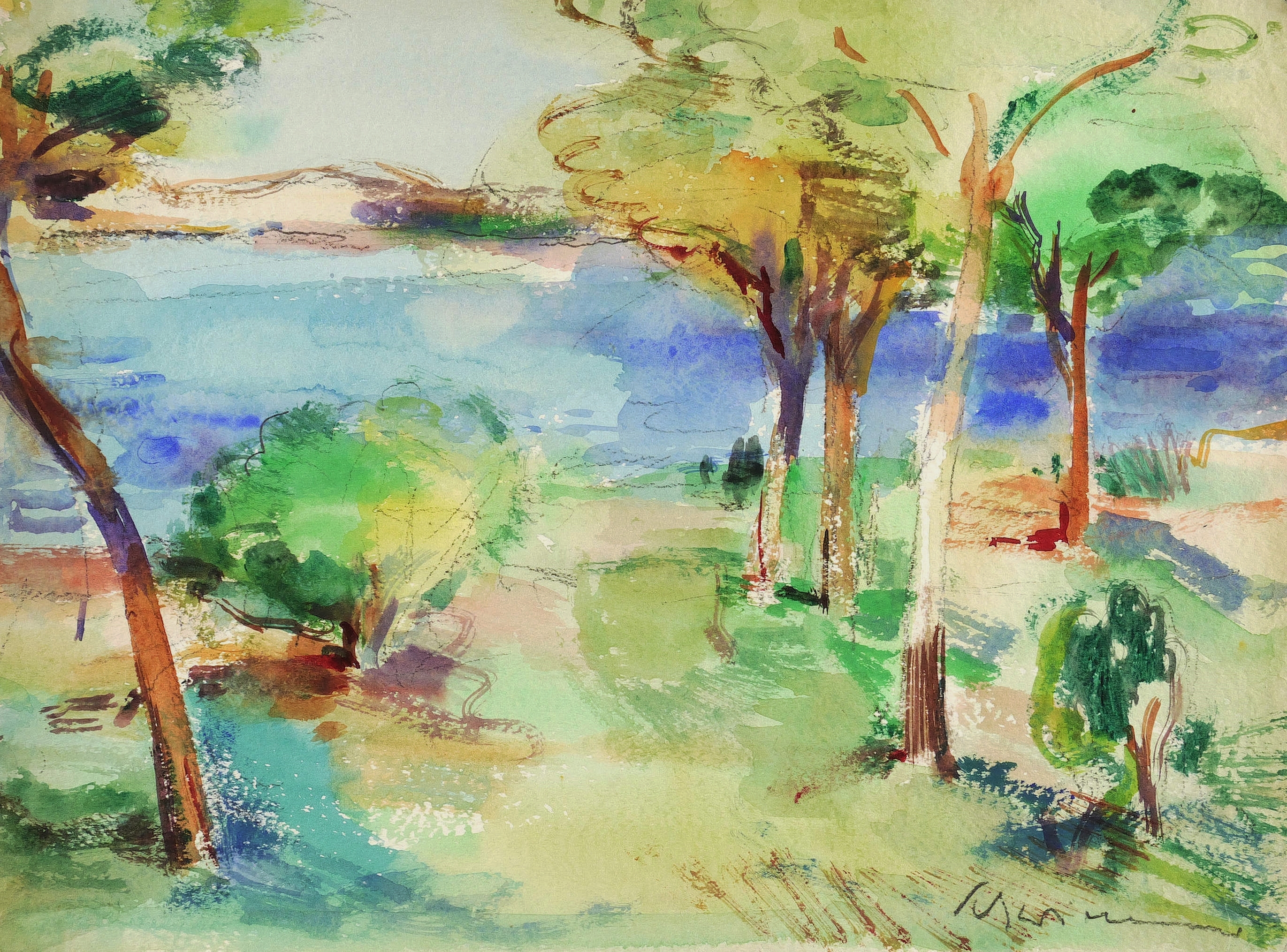 Max Schwimmer – „An der Cote d'Azur“