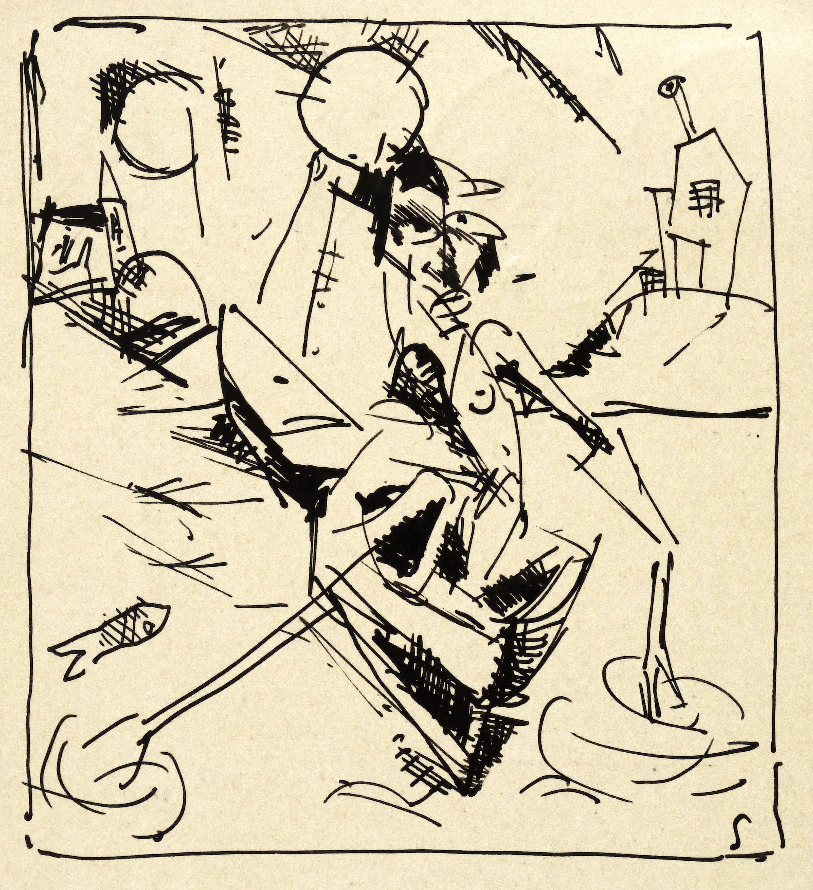 Max Schwimmer – „Mann im Kahn“