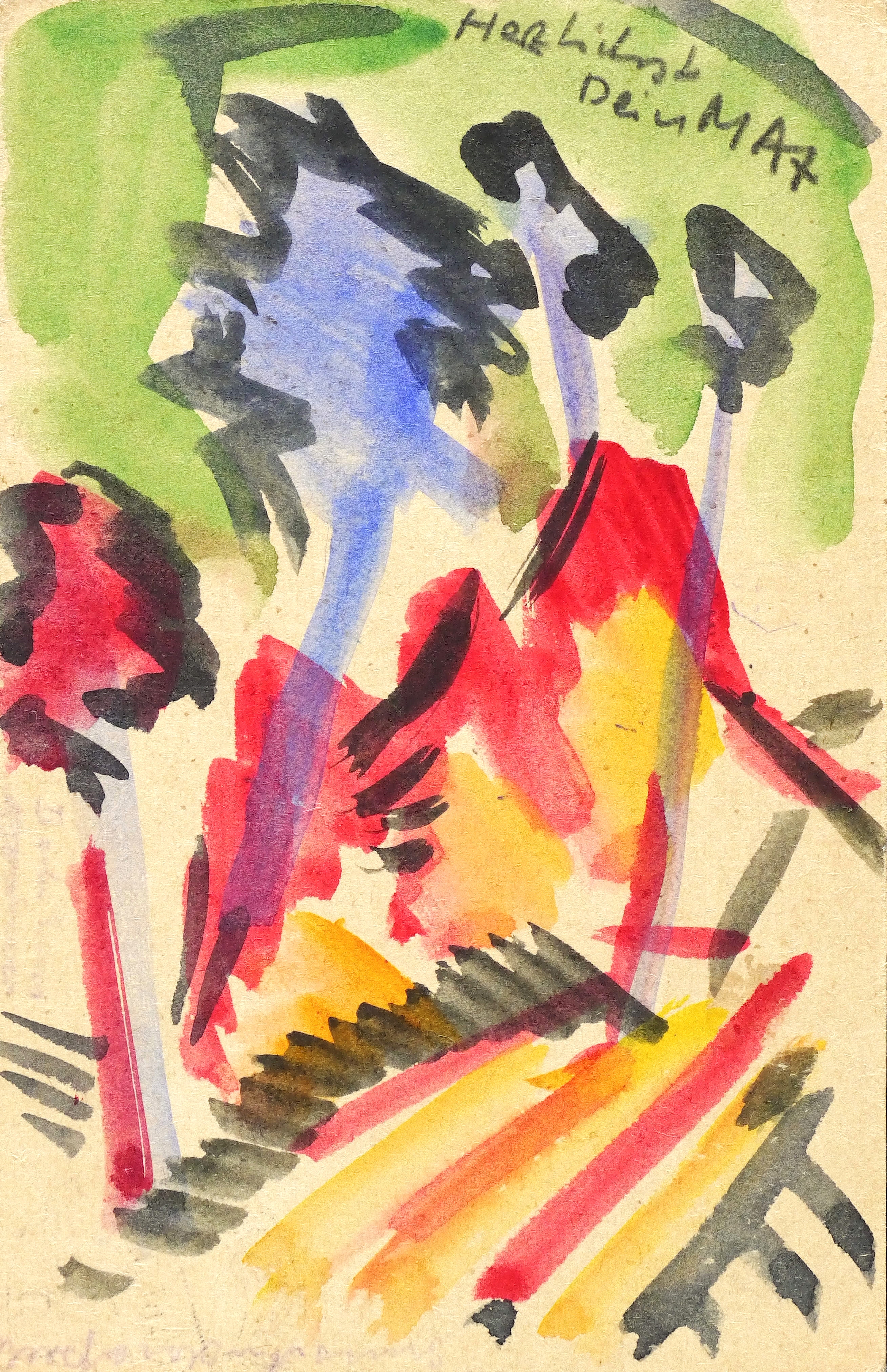 Max Schwimmer – „Erzgebirgische Landschaft“