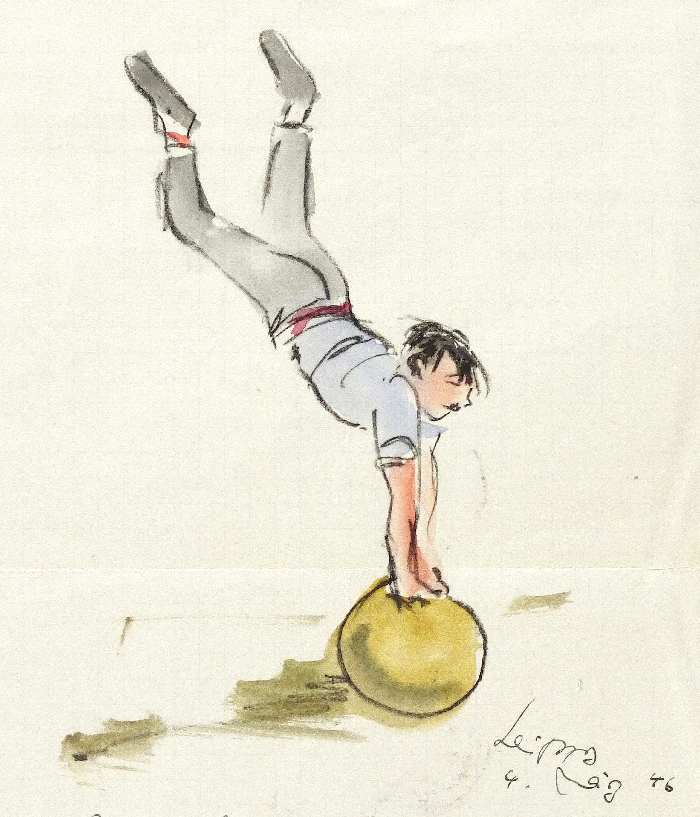 Max Schwimmer – „Artist mit Kugel“