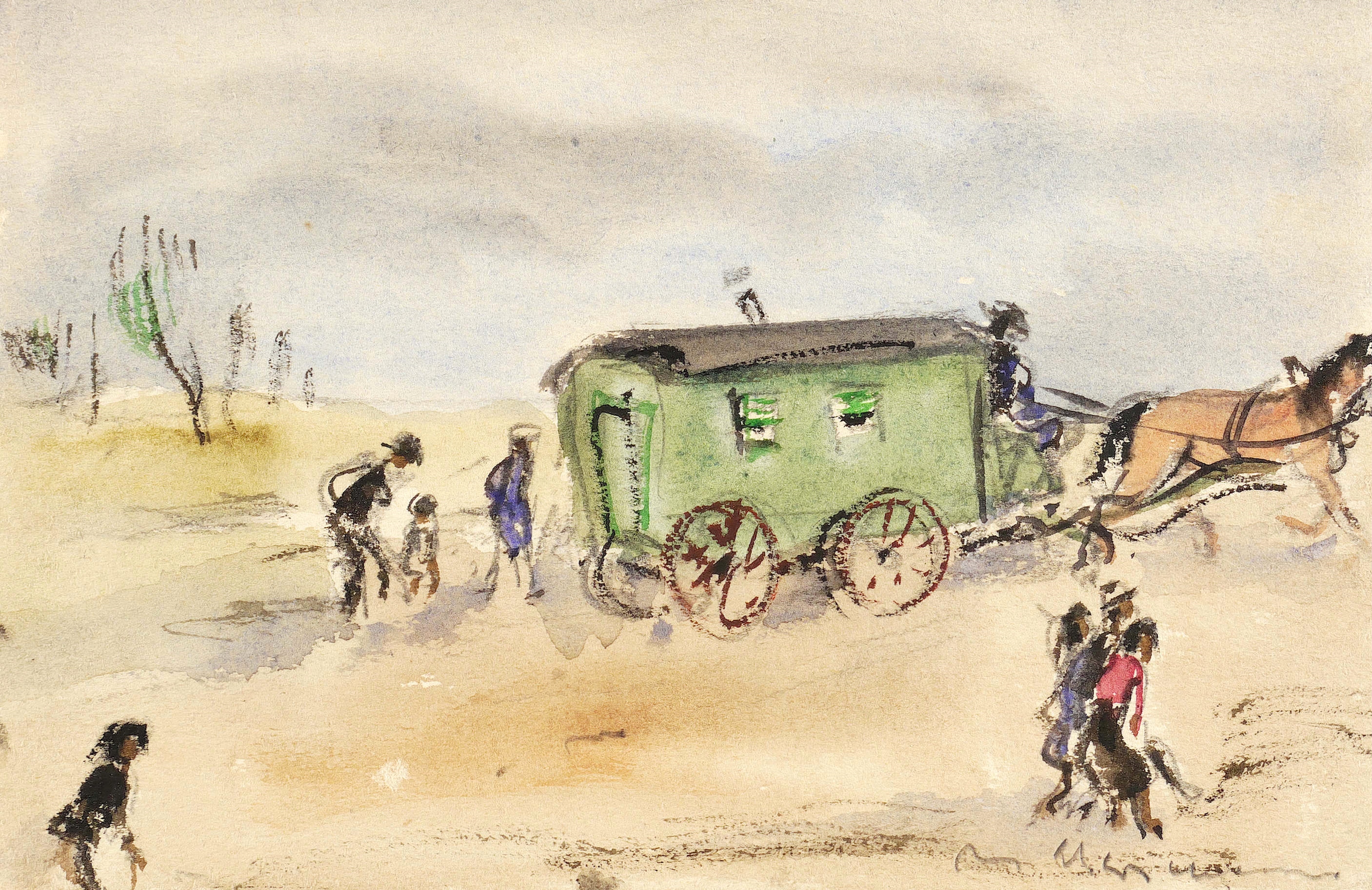 Max Schwimmer – „Zigeunerwagen“