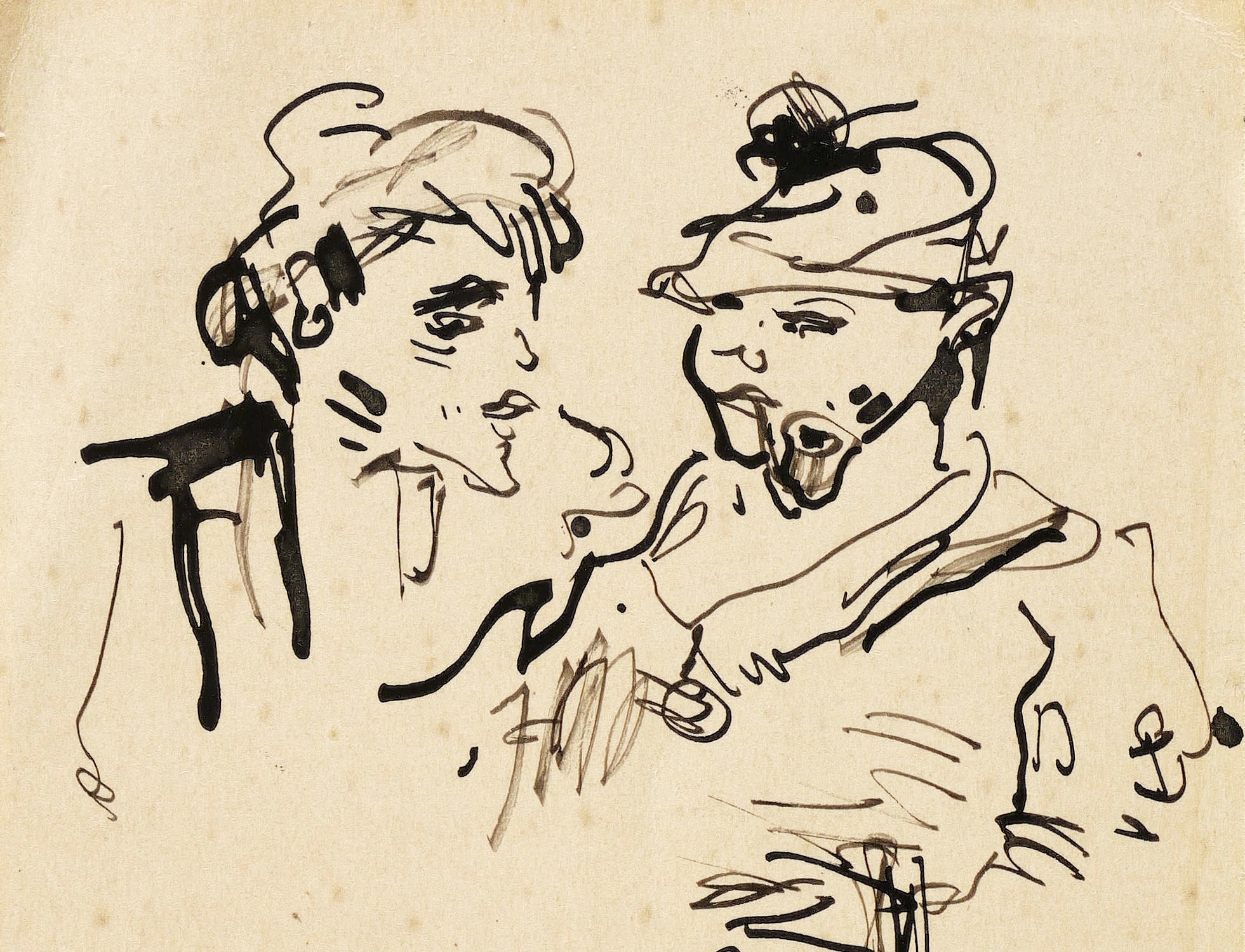 Max Schwimmer – „Matrose und Dirne“