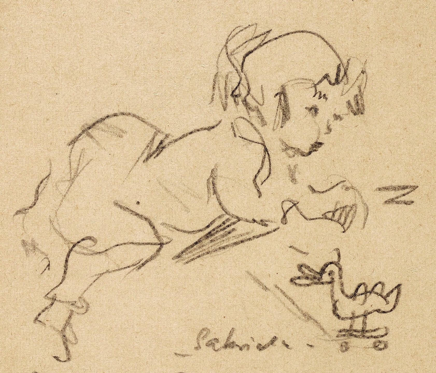 Max Schwimmer – „Gabriele mit Spielzeug“