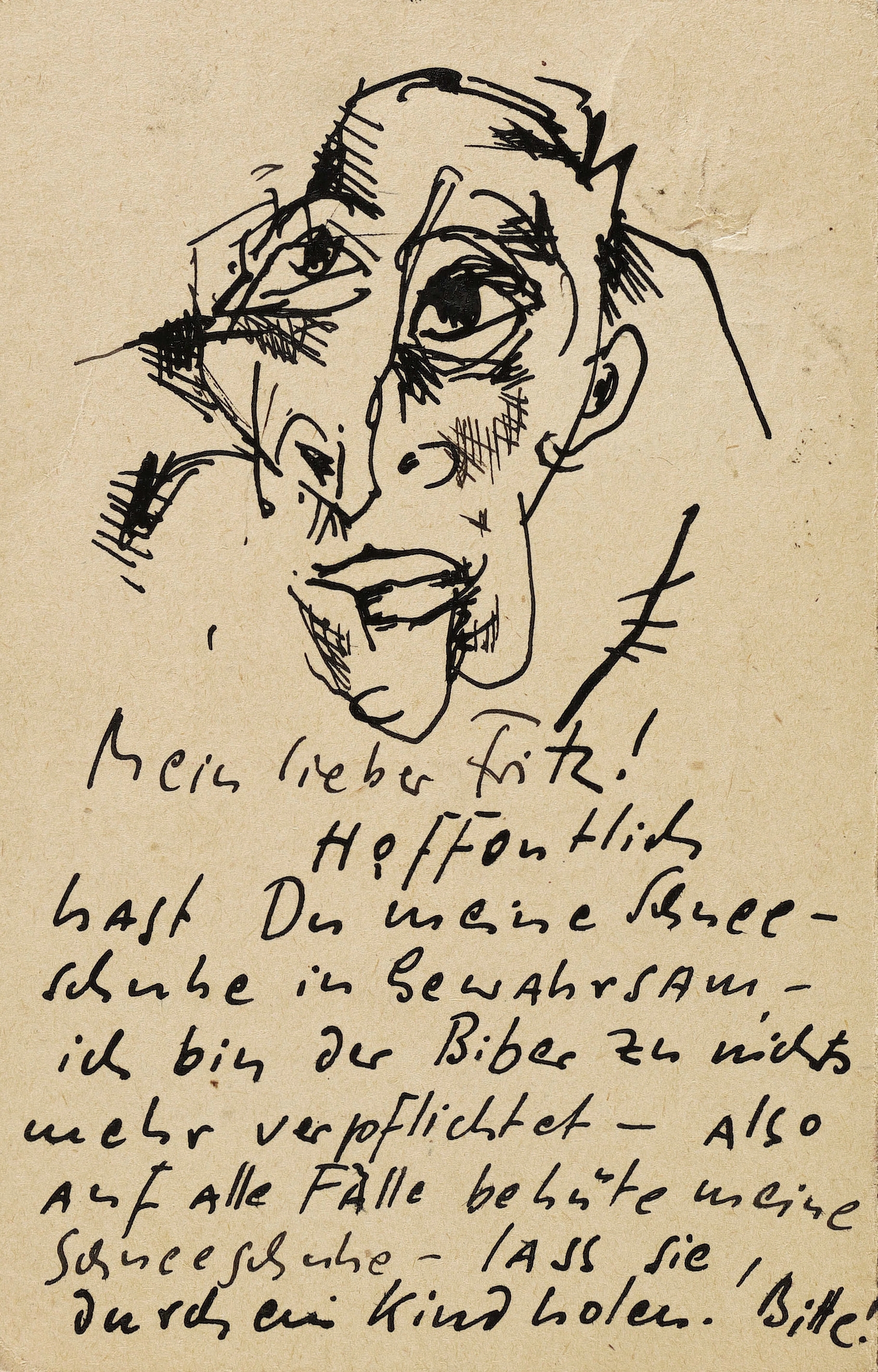 Max Schwimmer – „Kopf eines alten Mannes“