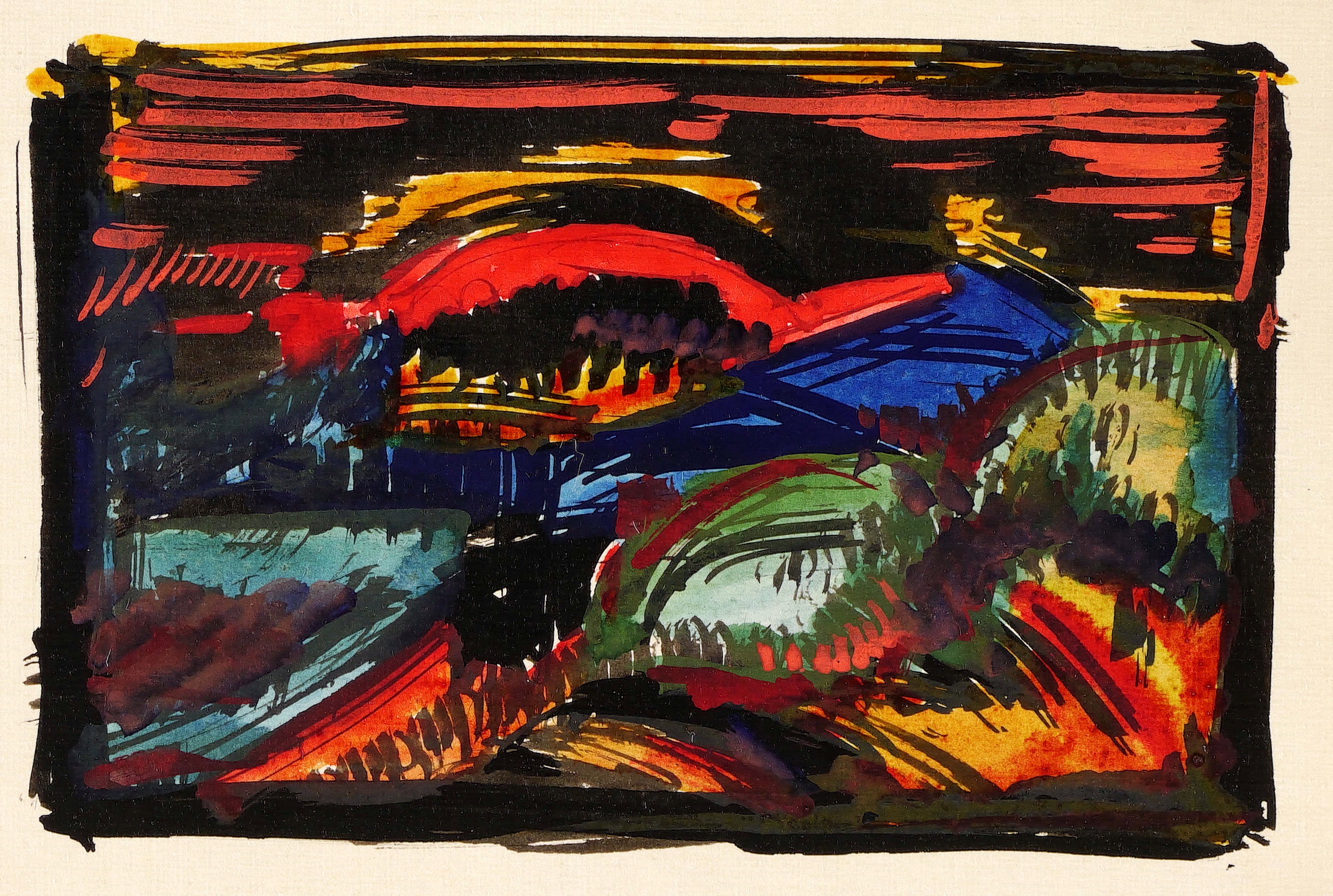 Max Schwimmer – „Nachtlandschaft“