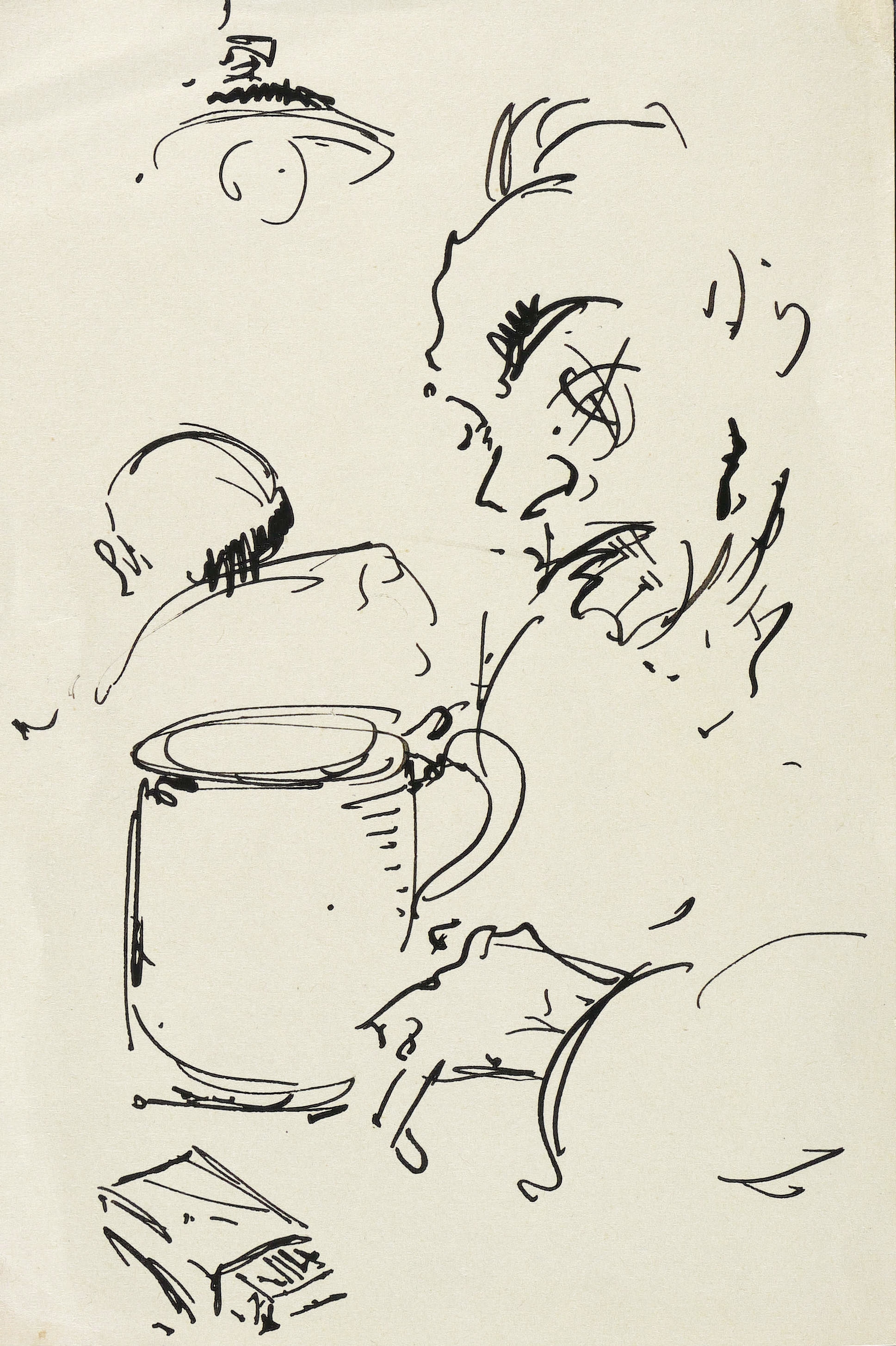 Max Schwimmer – „Biertrinker“